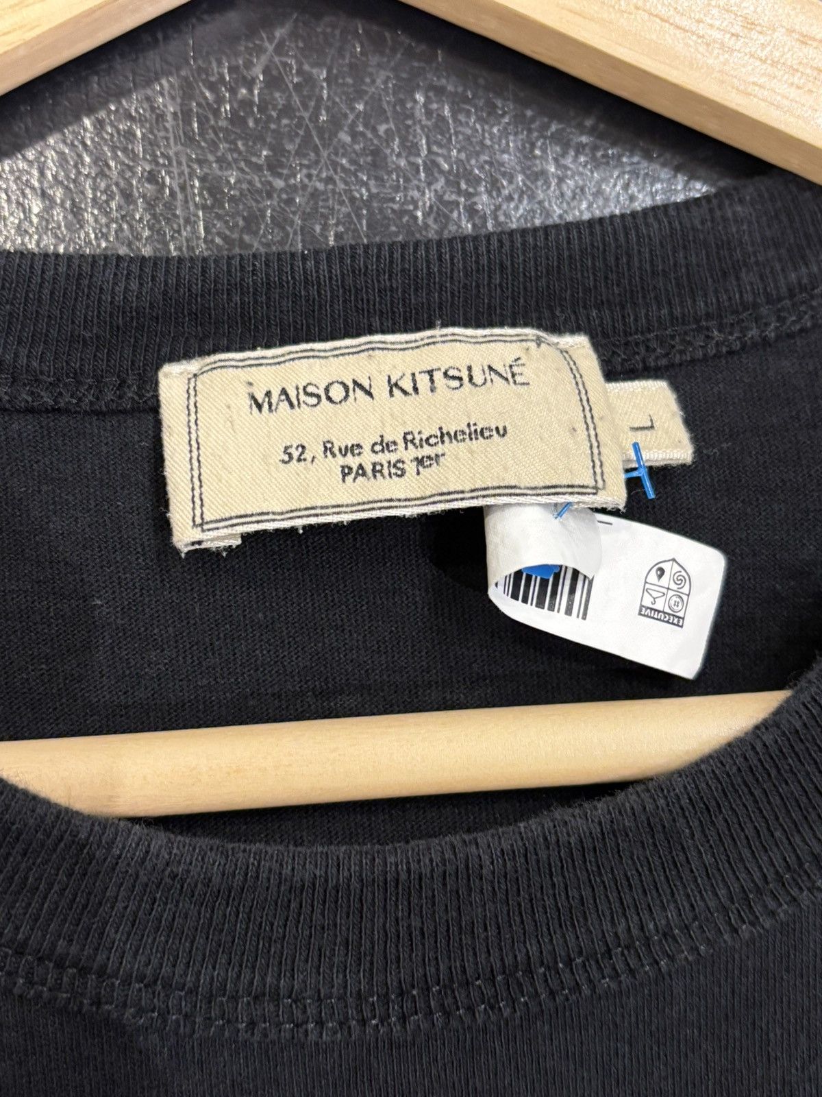 Maison Kitsune Maison Kitsune Tee Size US L / EU 52-54 / 3 - 3 Thumbnail