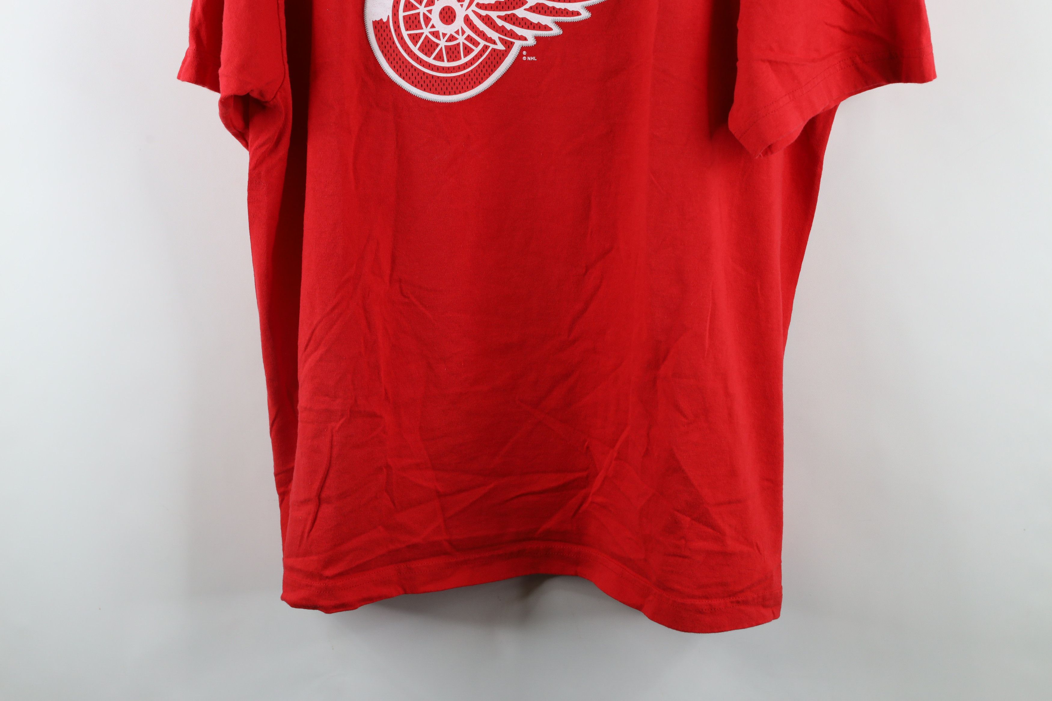 Reebok × Vintage Vintage Reebok Detroit Red Wings Hockey Jersey T-Shirt Size US XL / EU 56 / 4 - 3 Thumbnail