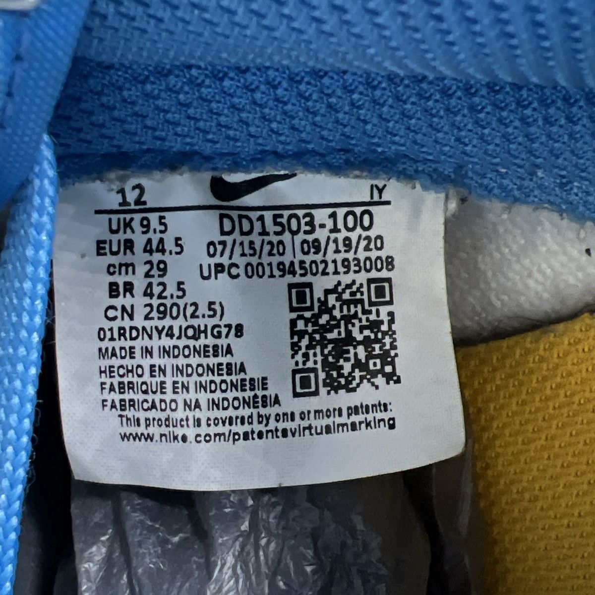 Nike Wmns Nike dunk low coast Size US 12 / EU 45 - 9 Thumbnail
