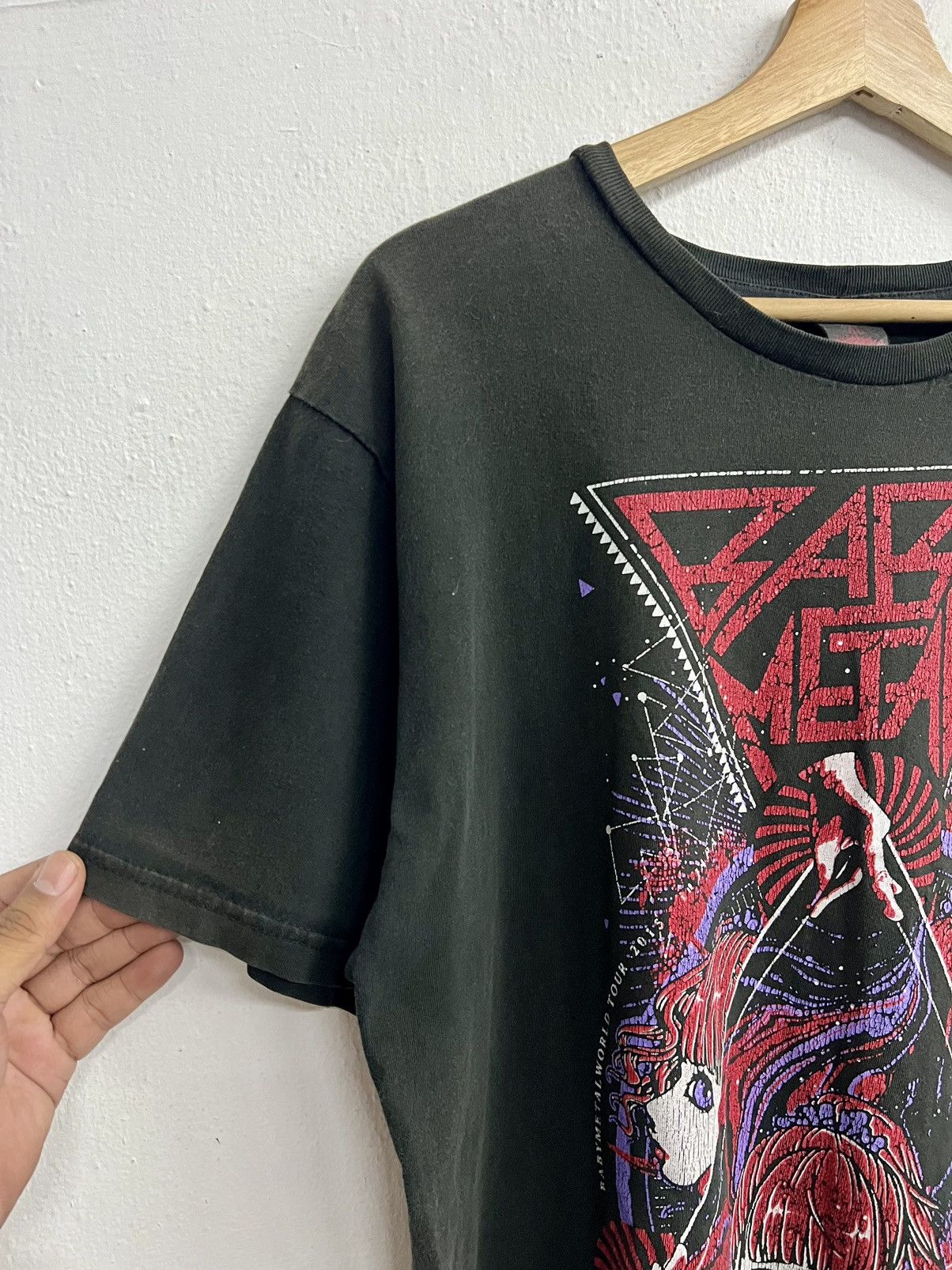 Band Tees × Japanese Brand Baby Metal Tour Band Tee Size US XL / EU 56 / 4 - 3 Thumbnail