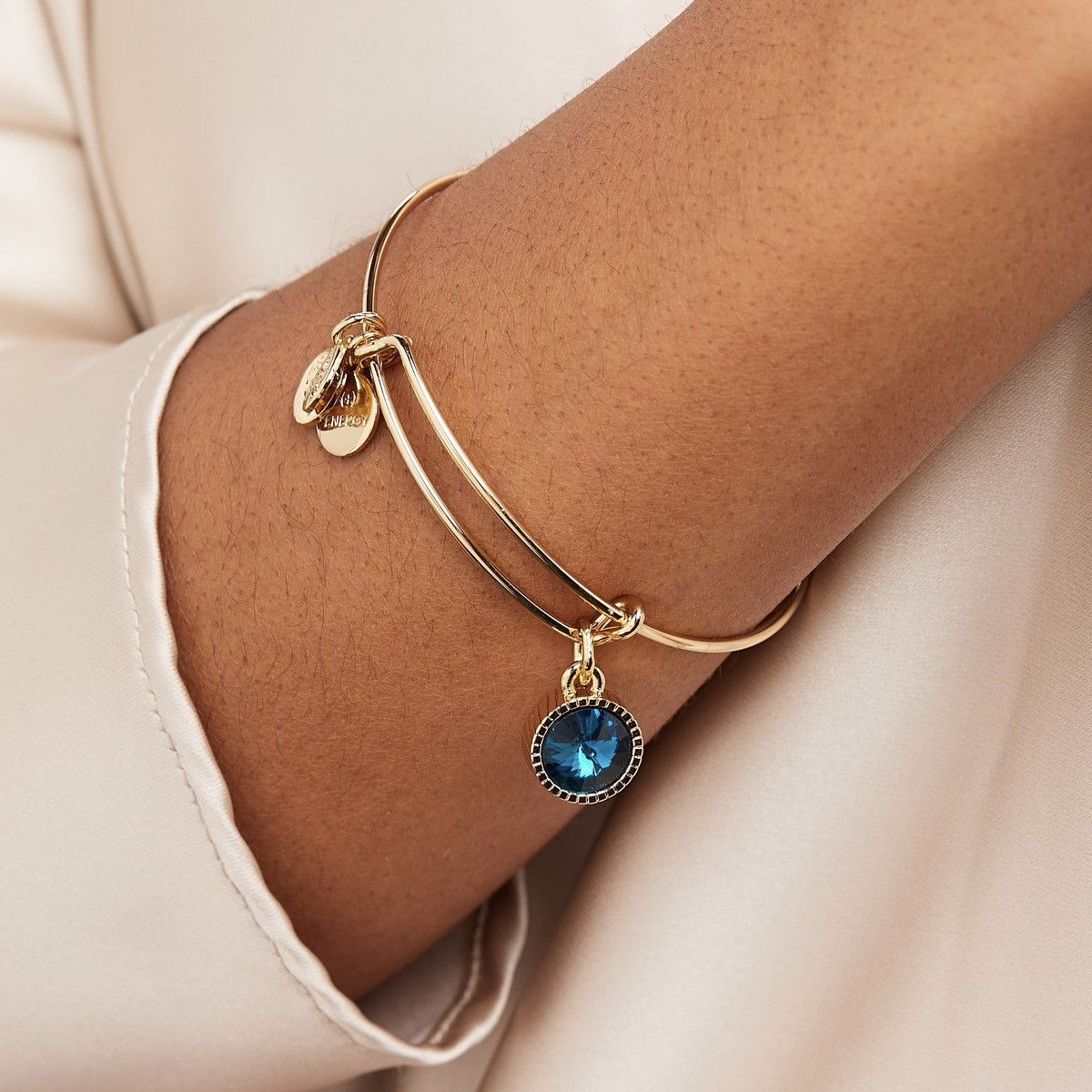 Other Alex and Ani gold December birthstone expandable bracelet Size ONE SIZE - 2 Thumbnail