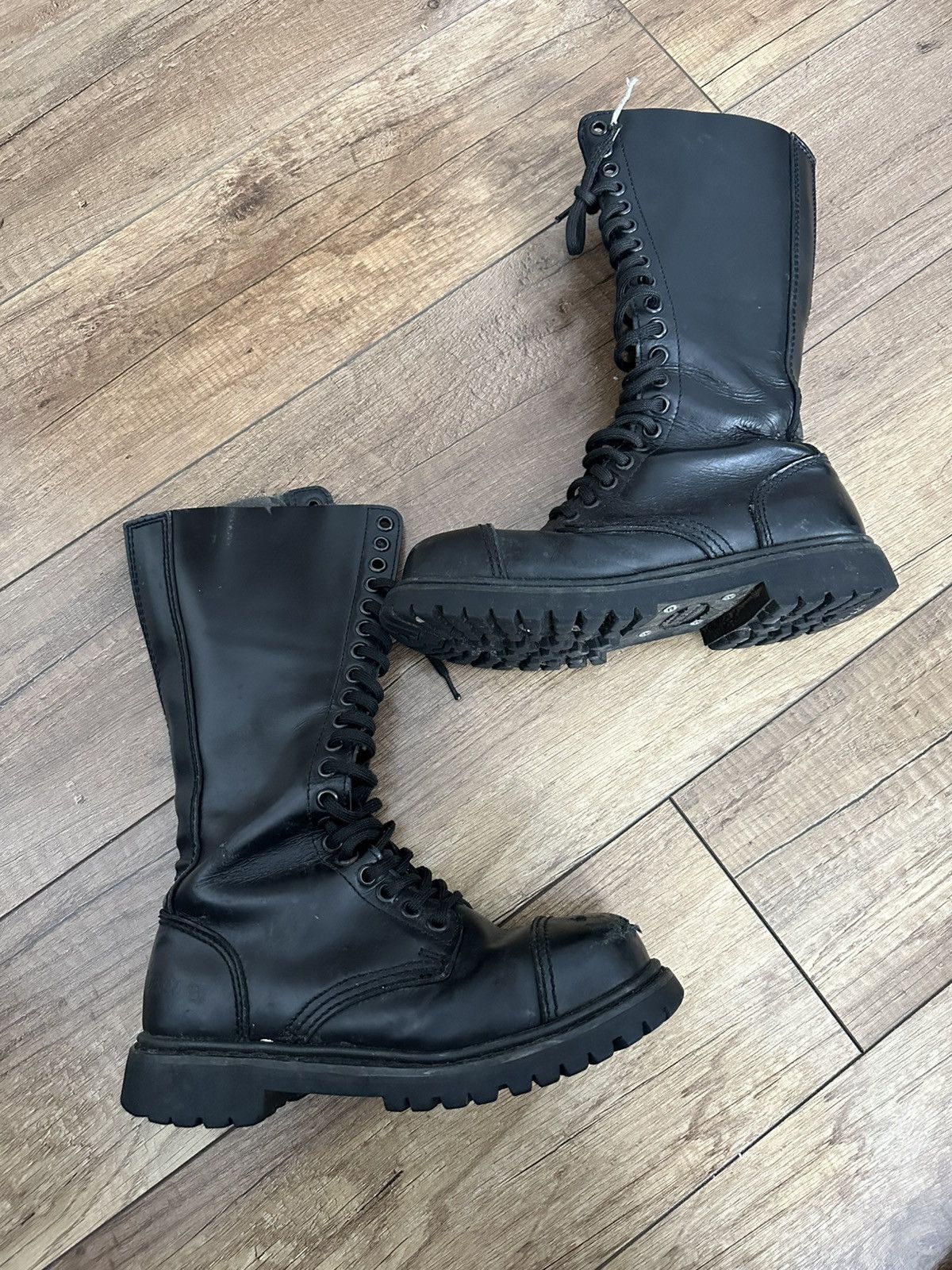 Undercover Undercover Vintage High Top Leather Boots Size US 5 / EU 37 - 6 Thumbnail
