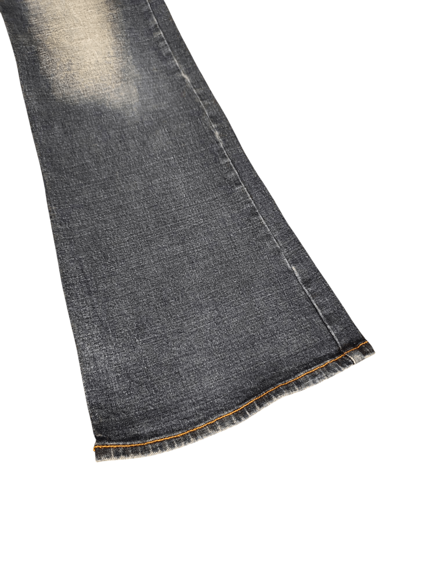 If Six Was Nine Flare Jeans The Vintage Japan Faded Distress Denim Bootcut Size US 30 / EU 46 - 8 Thumbnail