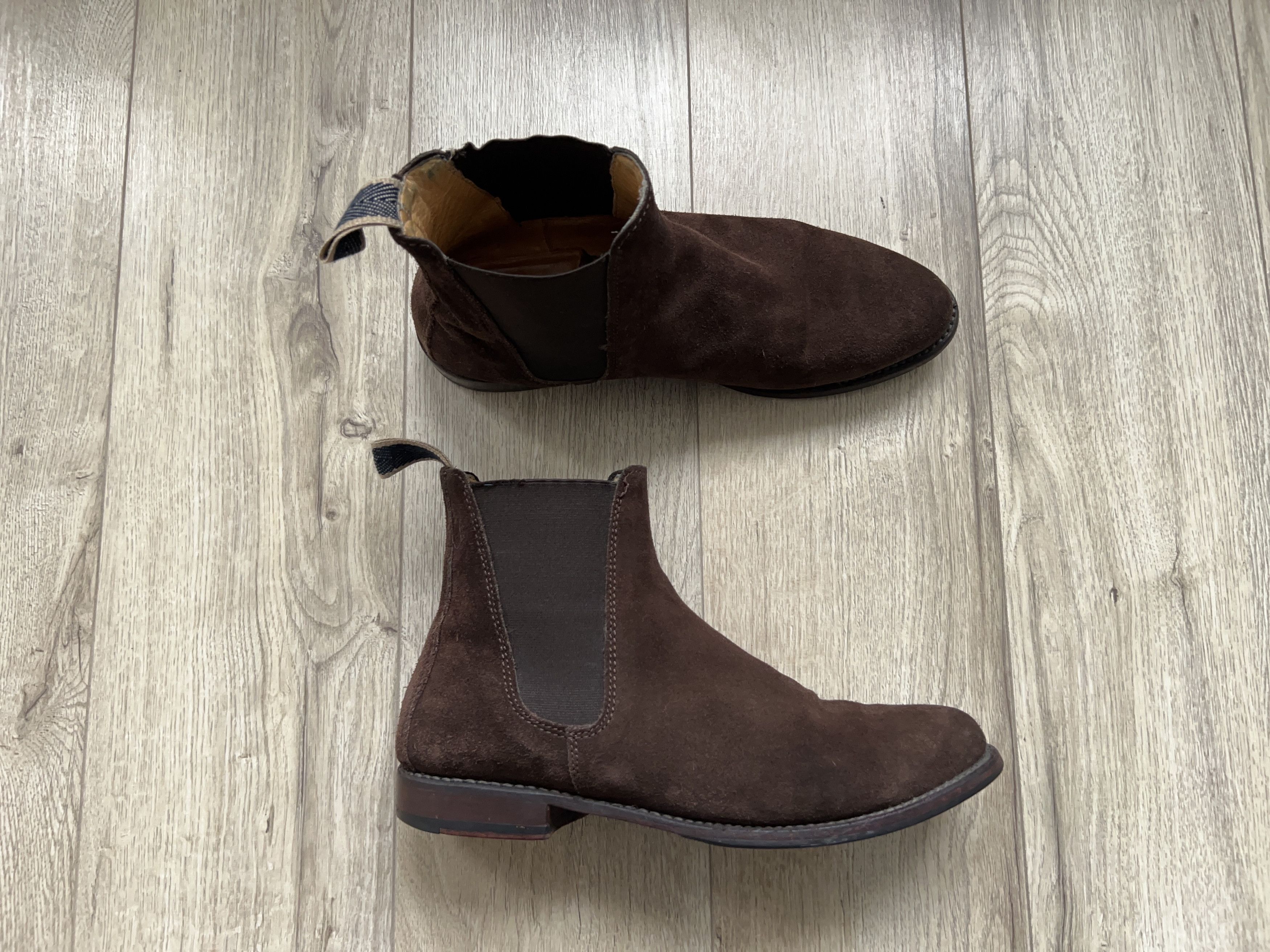 Ludwig Reiter × Vintage Womens Suede Chelsea Boots Brown Size UK 7 EU 40 25 cm Size US 9.5 / IT 39.5 - 1 Thumbnail