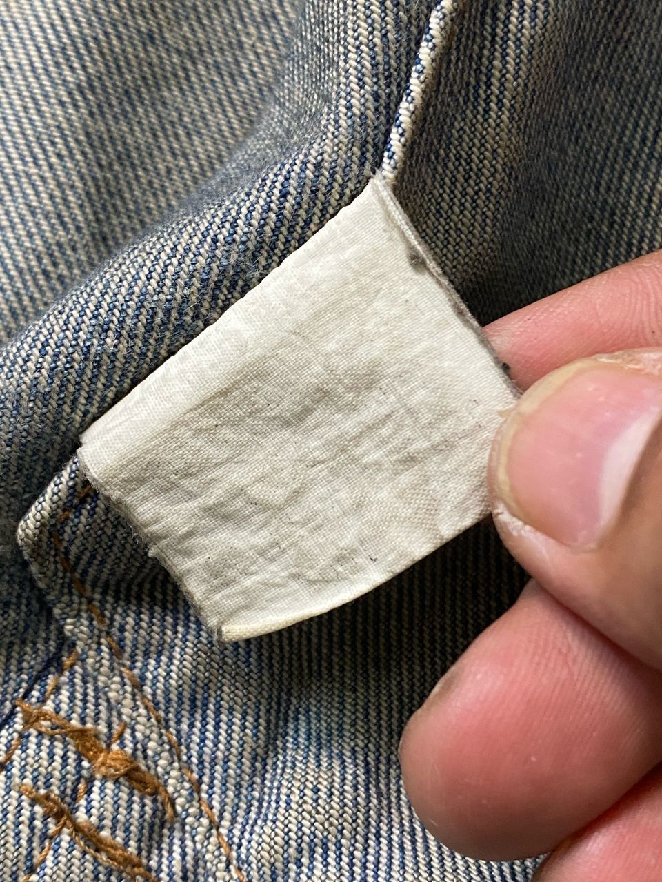 Levi's × Vintage Vintage Levis Distressed Denim Vest Jacket Size US M / EU 48-50 / 2 - 22 Thumbnail
