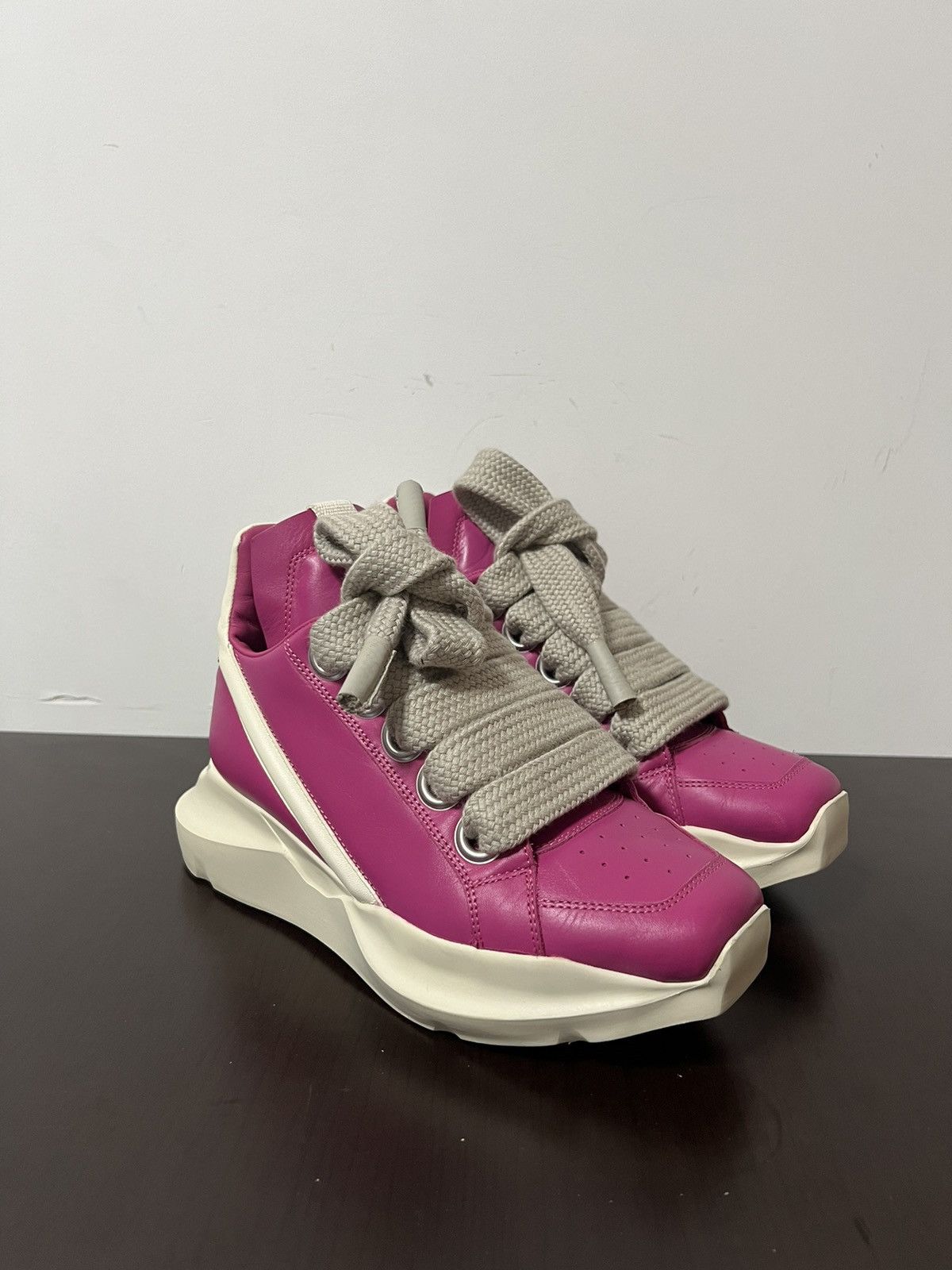Rick Owens Rick owens jumbo laces geth runner Size US 6 / IT 36 - 5 Thumbnail