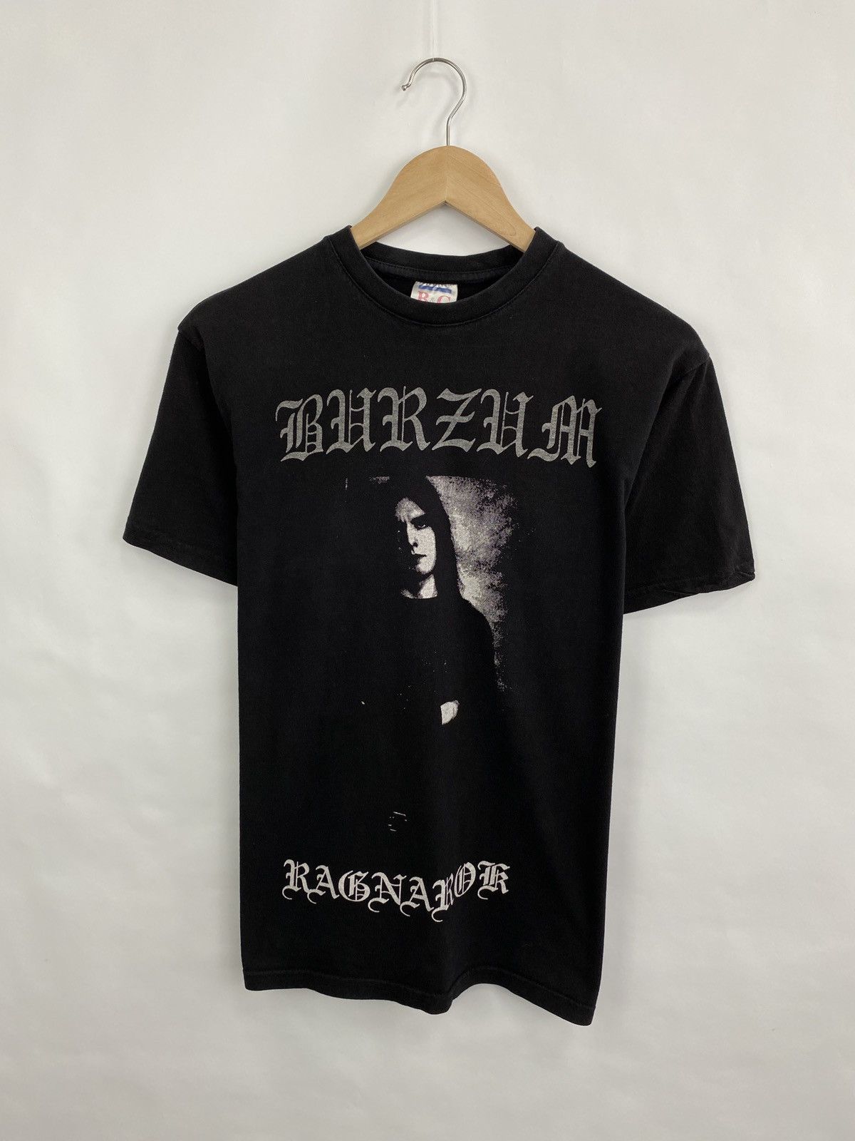 Band Tees Vintage 90s Burzum Ragnarok Blackmetal T-Shirts retro rare Size US S / EU 44-46 / 1 - 3 Thumbnail