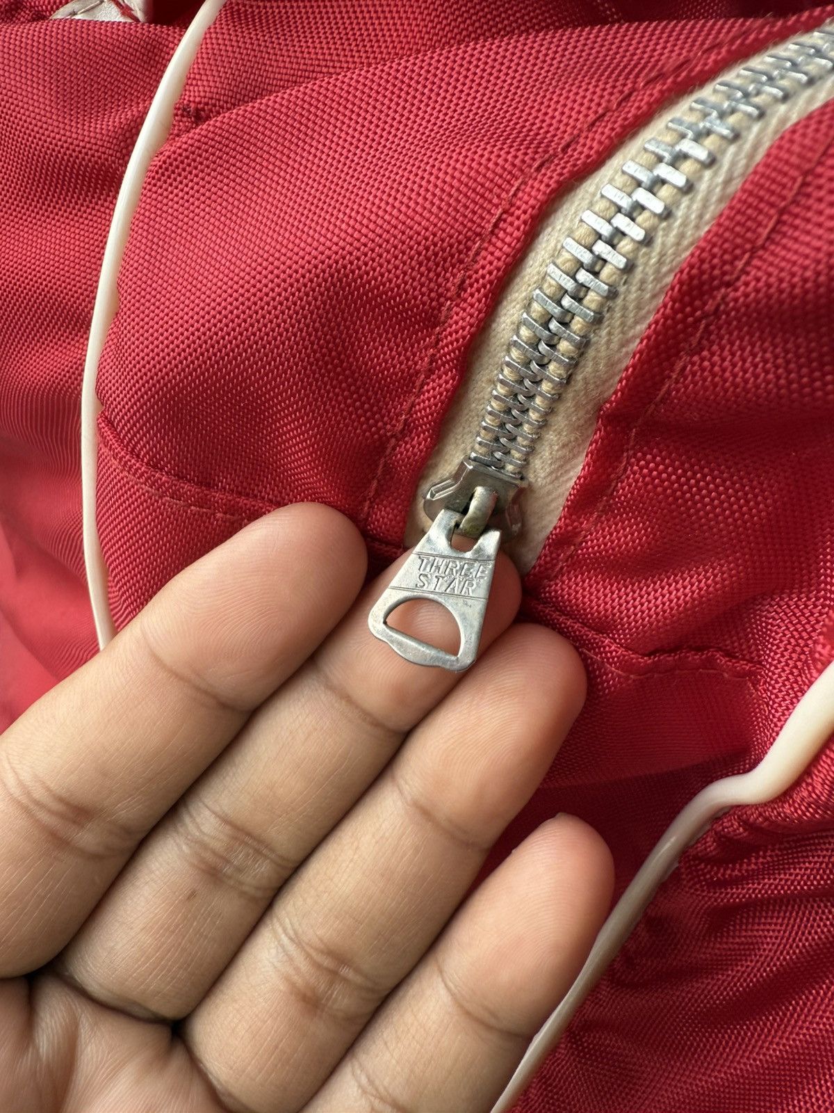 Mizuno RARE ‼️ 1970s Vintage Mizuno Red Nylon Parachute Backpack Size ONE SIZE - 6 Thumbnail