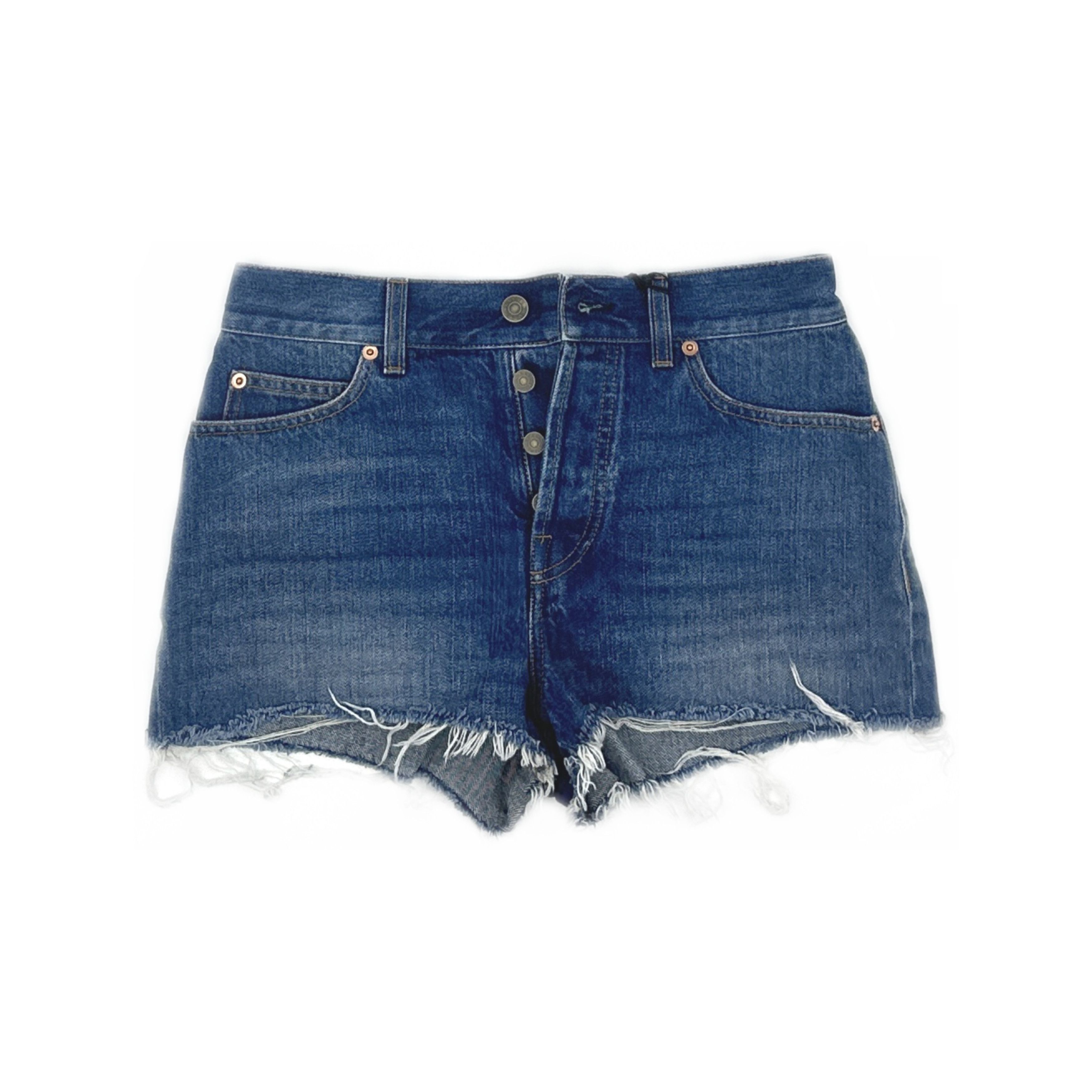 Gucci Disney x Gucci Donald Duck Denim Shorts 25 Size 25" / US 0 / IT 36 - 1 Thumbnail