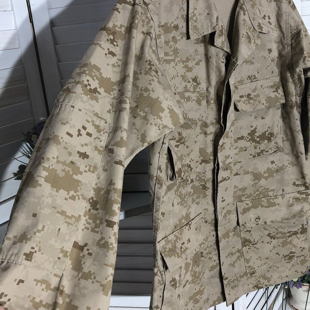 Other USMC Marine Corp issue camouflage cotton combat jacket S R Size US S / EU 44-46 / 1 - 3 Thumbnail