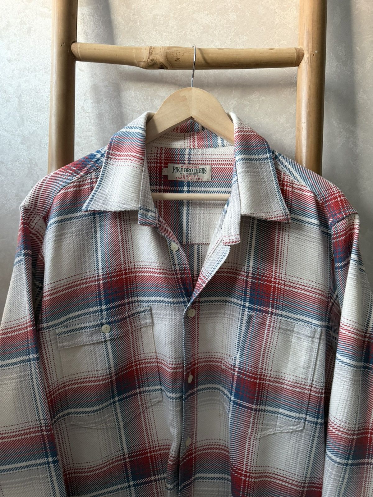 Pike Brothers Pike Brothers Cotton Pocket USA Shirt Size US L / EU 52-54 / 3 - 4 Thumbnail