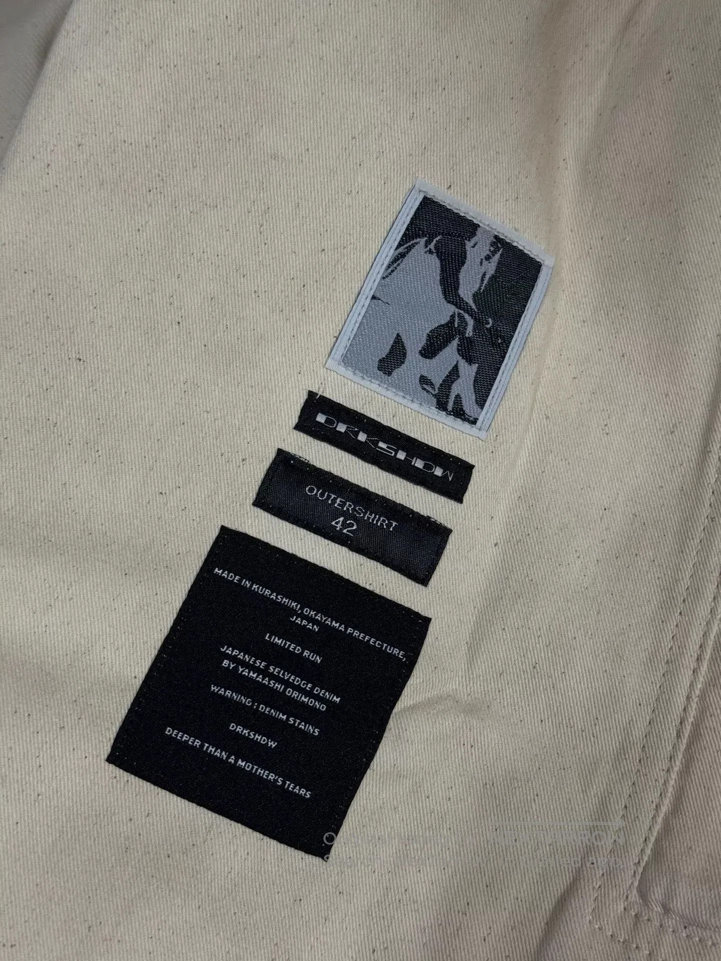Rick Owens Rick Owens Denim Shirt Japanese Production. Size US XS / EU 42 / 0 - 6 Thumbnail