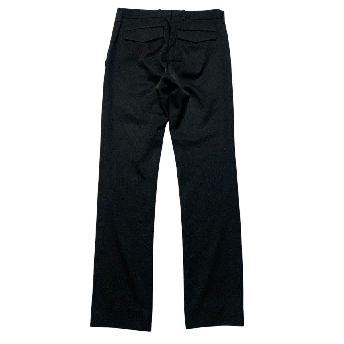 Japanese Brand Lithium Homme Virgin Wool Trousers Slim Low Rise Size US 29 - 3 Thumbnail