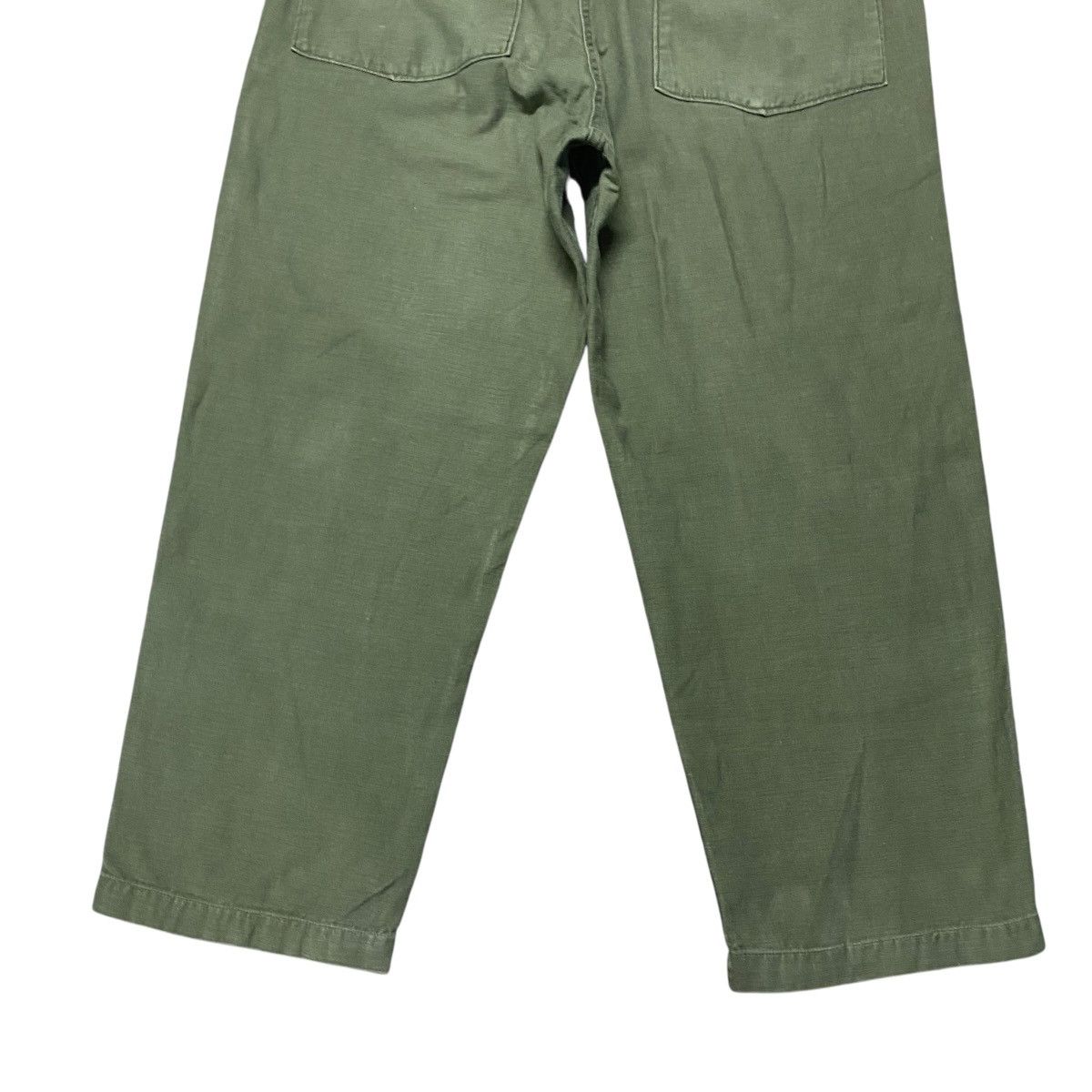Vintage Vintage OG-107 Sateen US Army Fatigue Pants Size 32" / US 10 / IT 46 - 12 Thumbnail