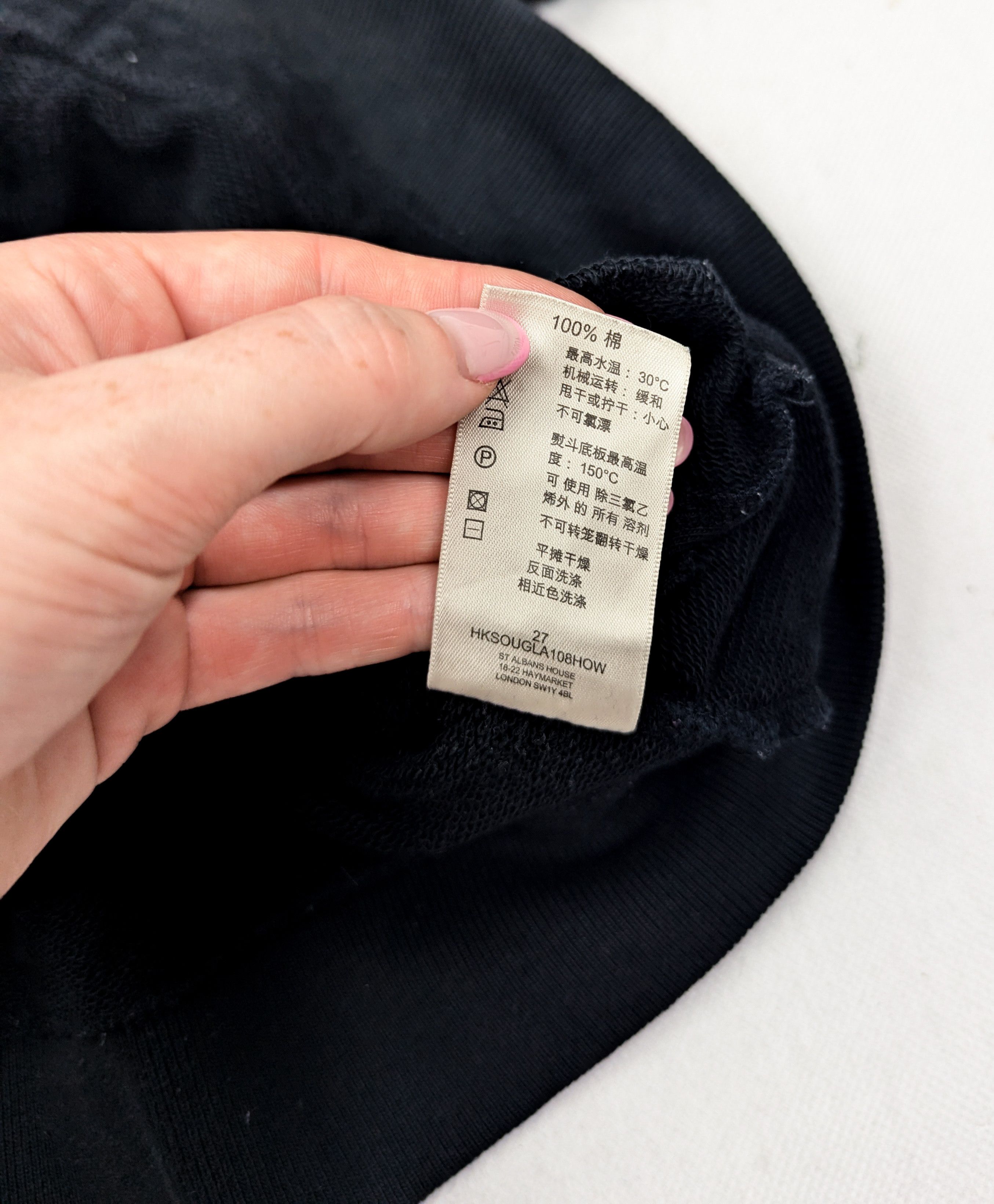 Burberry Burberry black zip sweatshirt M Size US M / EU 48-50 / 2 - 7 Thumbnail
