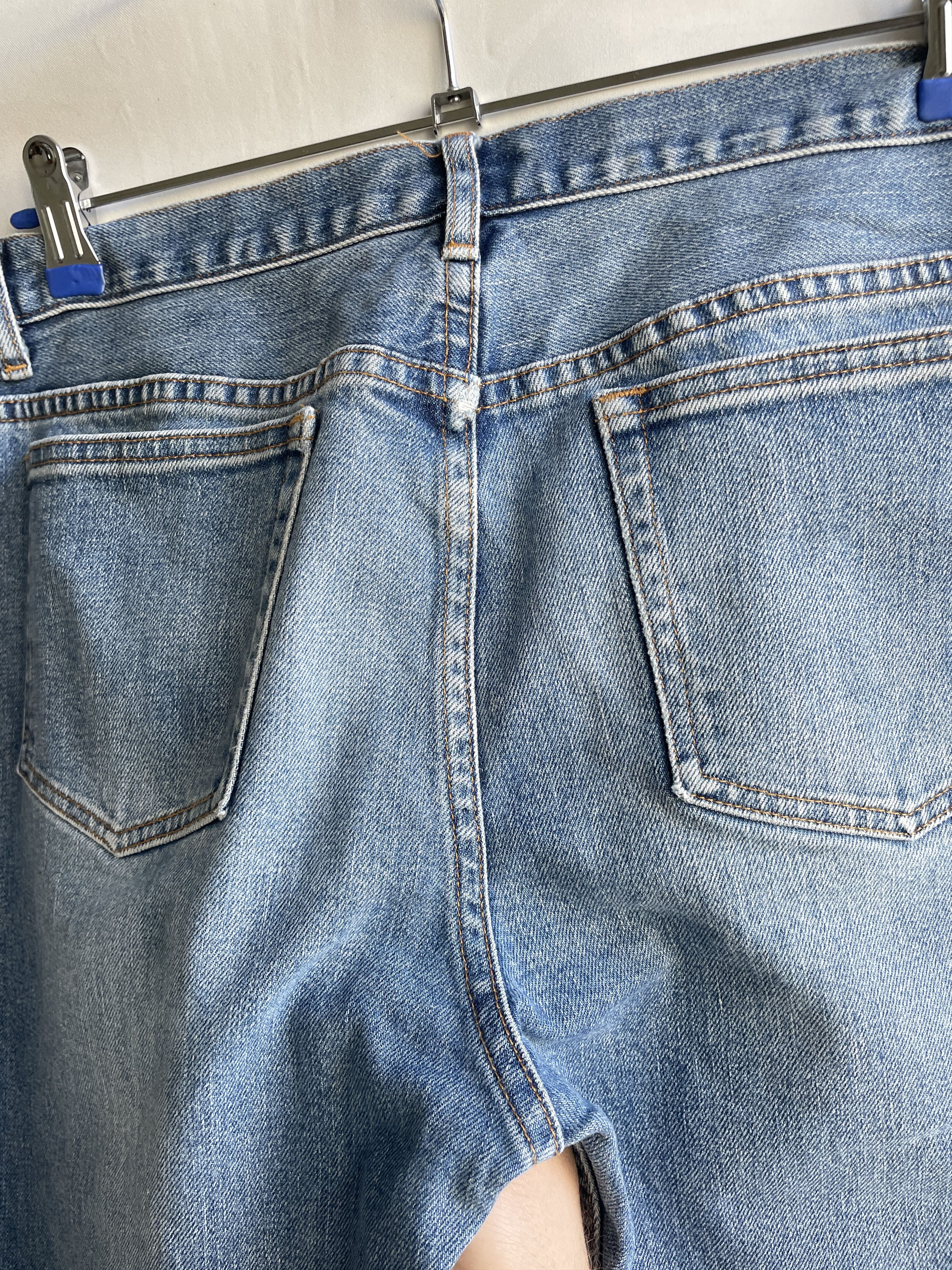 A.P.C. A.P.C. Petite New Standart Womens Cropped Denim Size 34 Size 34" / US 12 / IT 48 - 6 Thumbnail