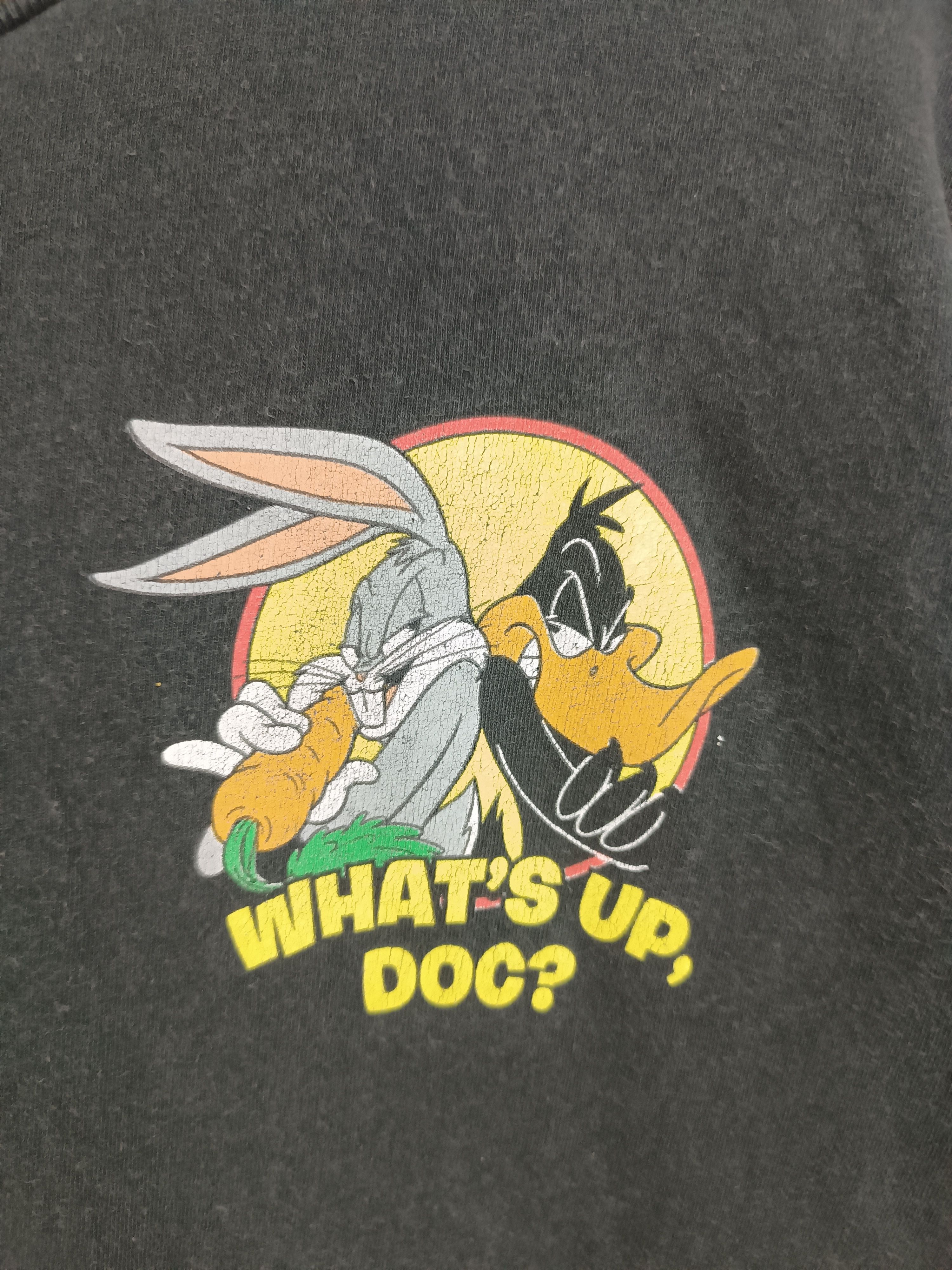 Cartoon Network THRASHED FADED VINTAGE LOONEY TUNES WHATS UP DOC SMALL LOGO Size US L / EU 52-54 / 3 - 10 Thumbnail