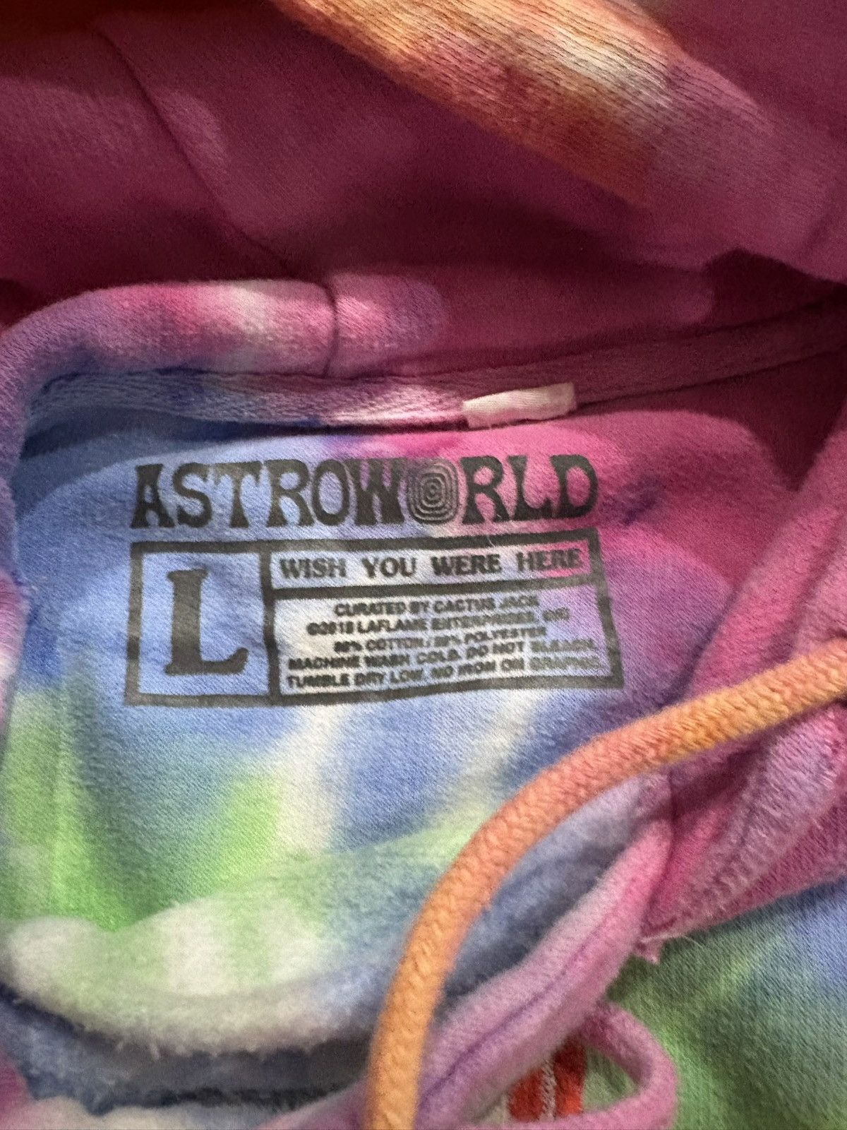 Other Astroworld tie dye hoodie Size US L / EU 52-54 / 3 - 3 Thumbnail