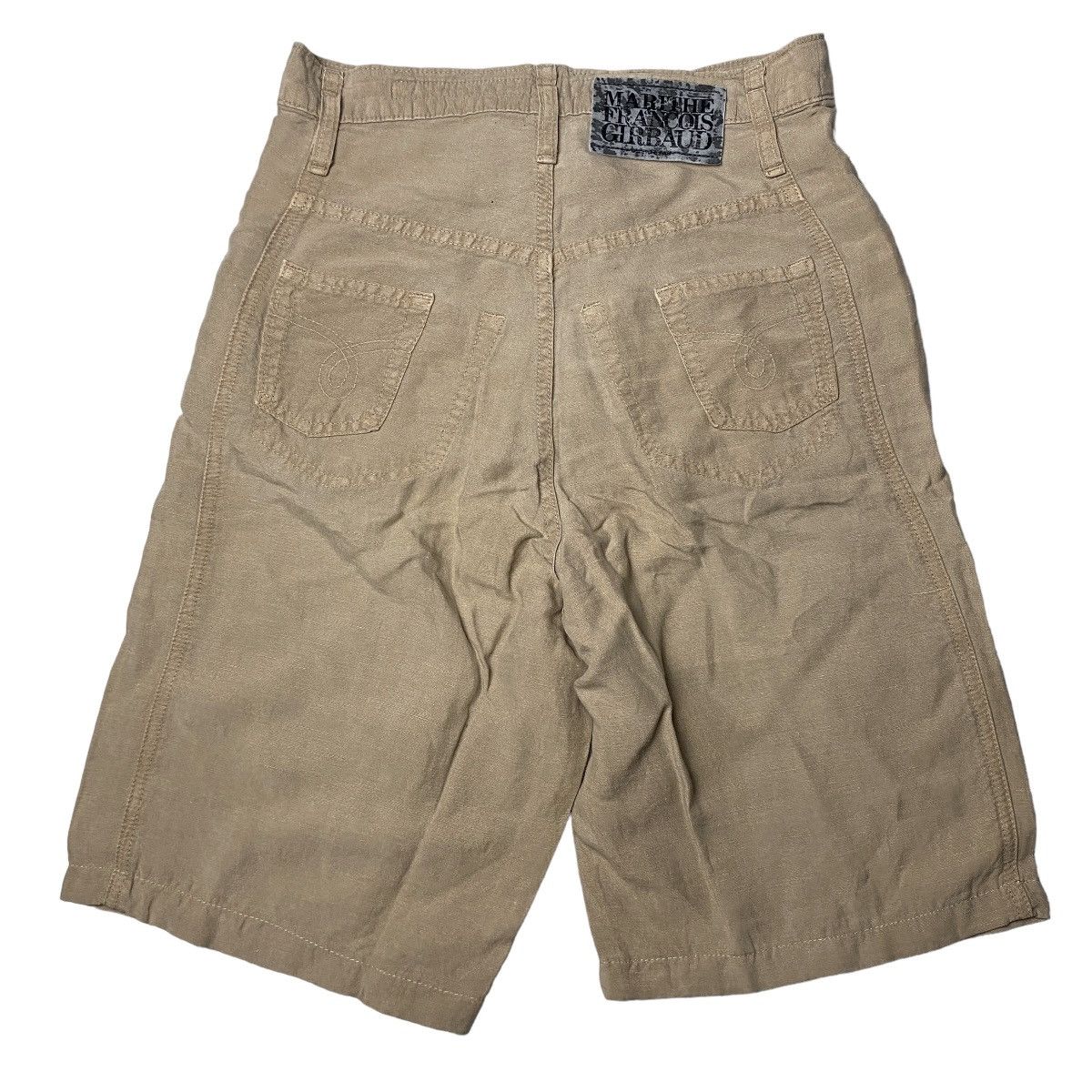 Marithe + Francois Girbaud 2000's MFG Nude Fading Shorts Size US 27 - 5 Thumbnail