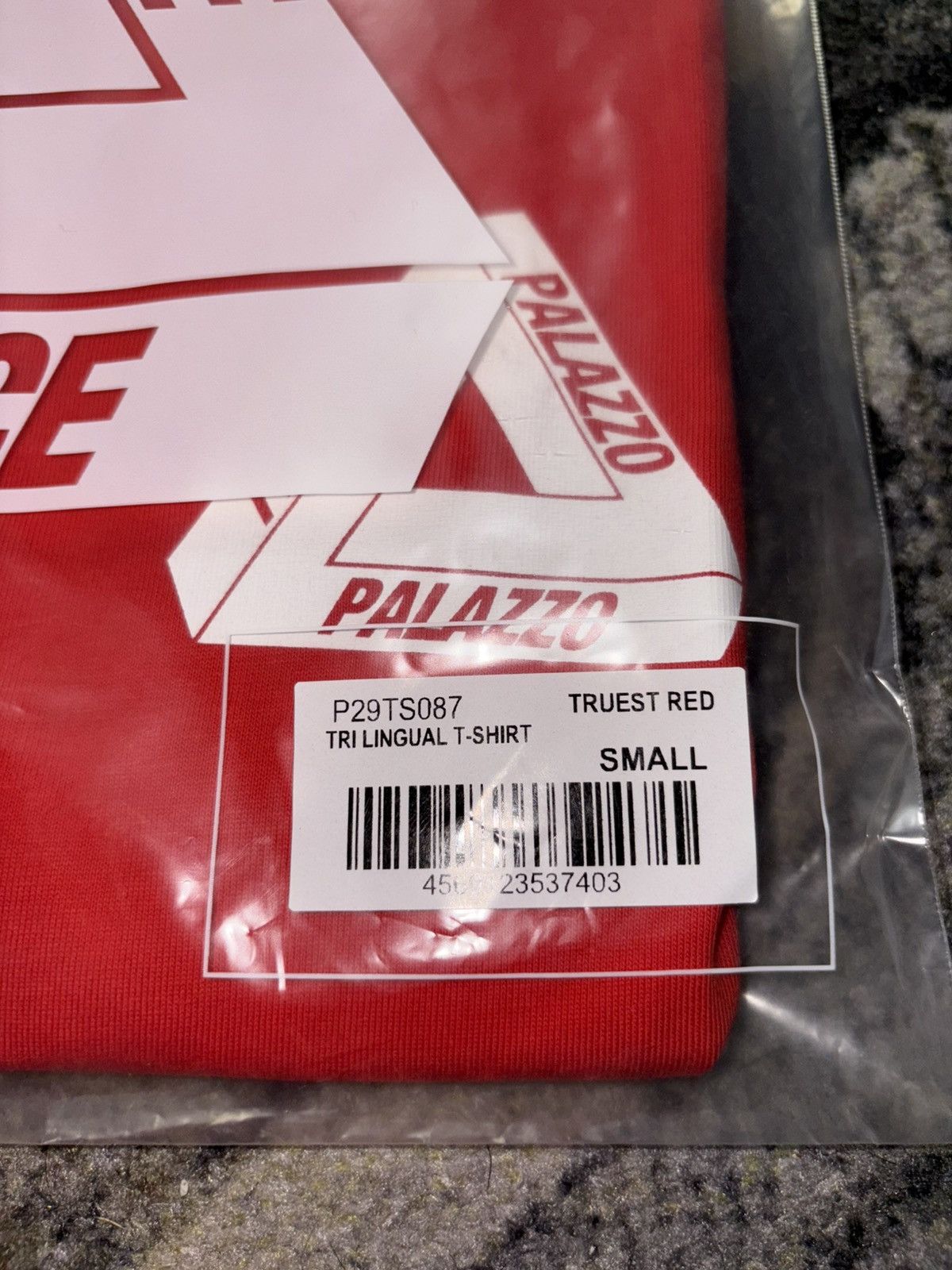 Palace Palace Italian Tri Lingual T-Shirt Red Size US S / EU 44-46 / 1 - 4 Thumbnail