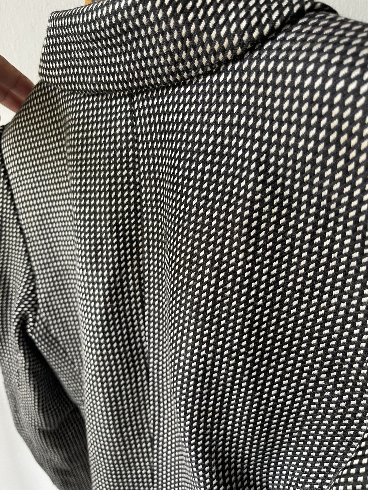 Yves Saint Laurent 90s Yves Saint Laurent Plaid Blazer Jacket Size M / US 6-8 / IT 42-44 - 9 Thumbnail