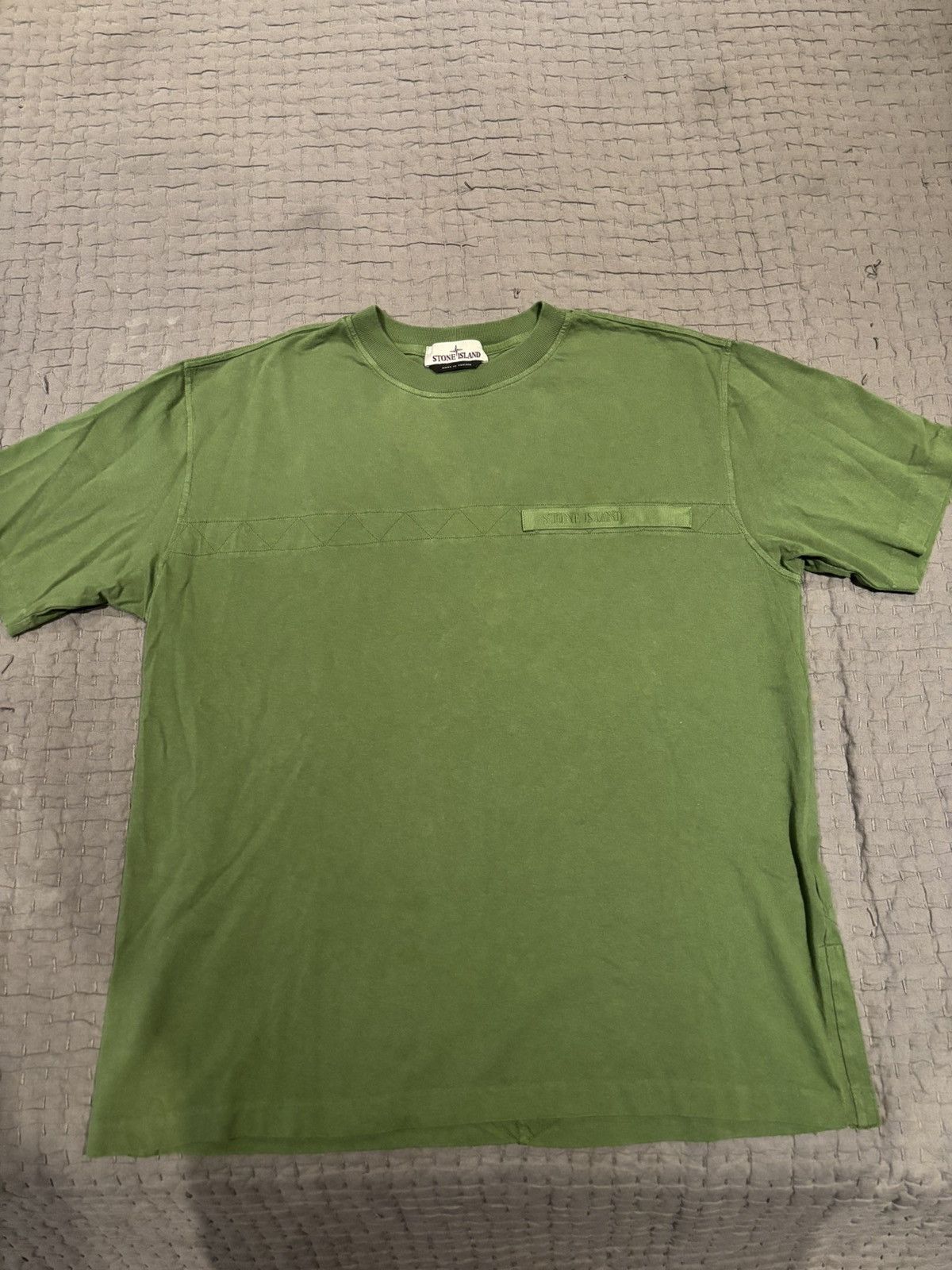 Stone Island Green Stone Island T-Shirt Size US XL / EU 56 / 4 - 1 Thumbnail