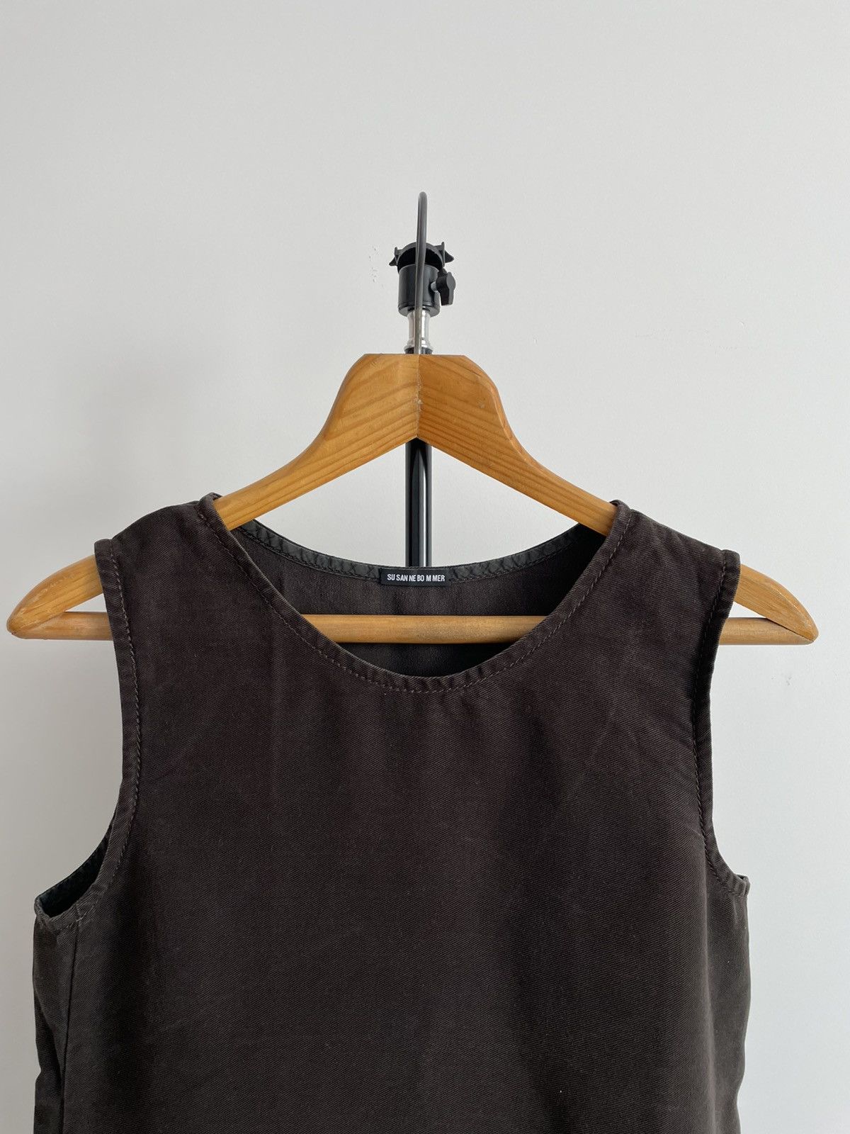 Japanese Brand SU SAN NE BO M MER Archive Shirt Asymmetric 100% Tencel RARE Size M / US 6-8 / IT 42-44 - 4 Thumbnail