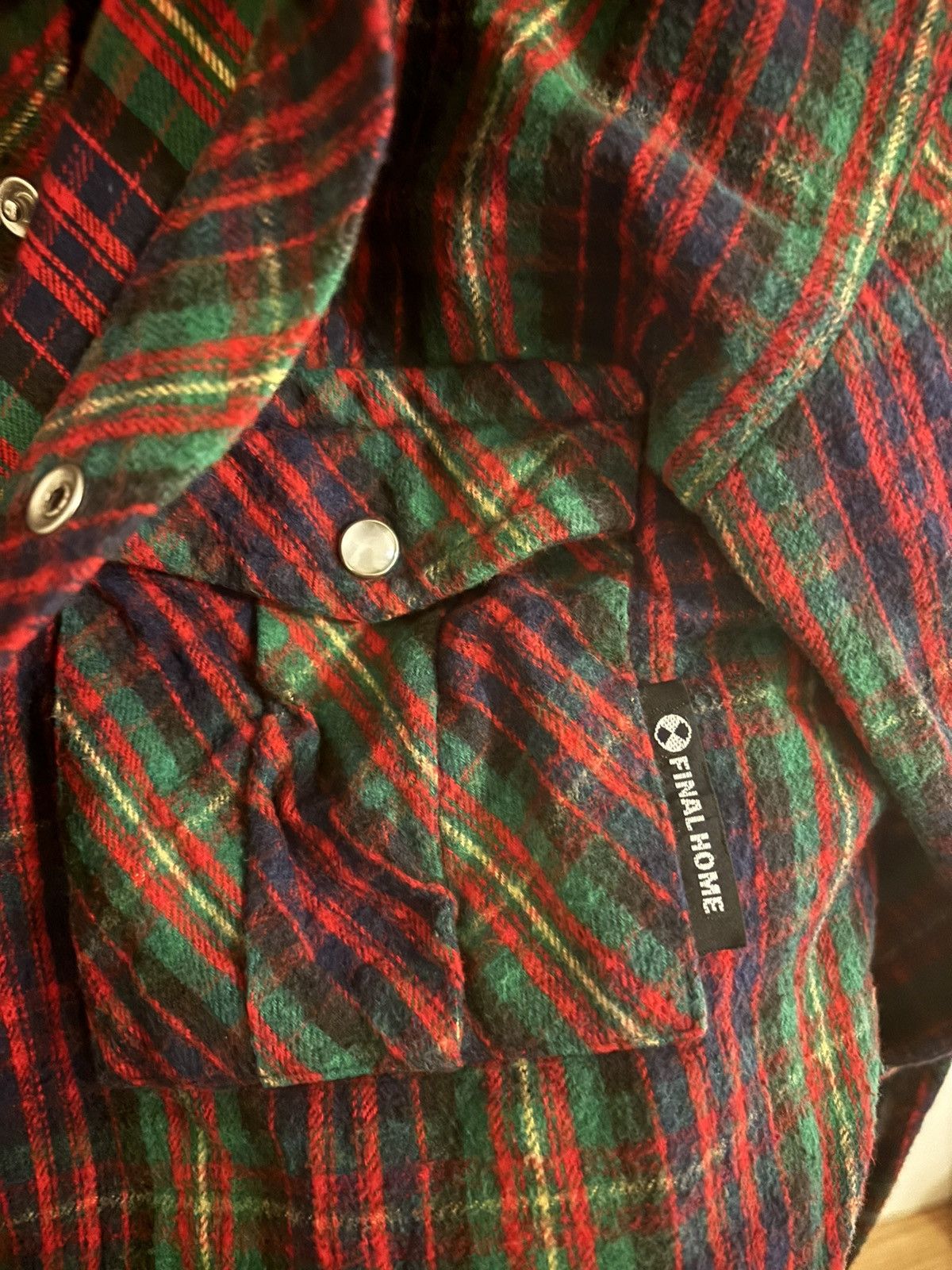 Final Home “Lumberjack” Button Up Down Shirt