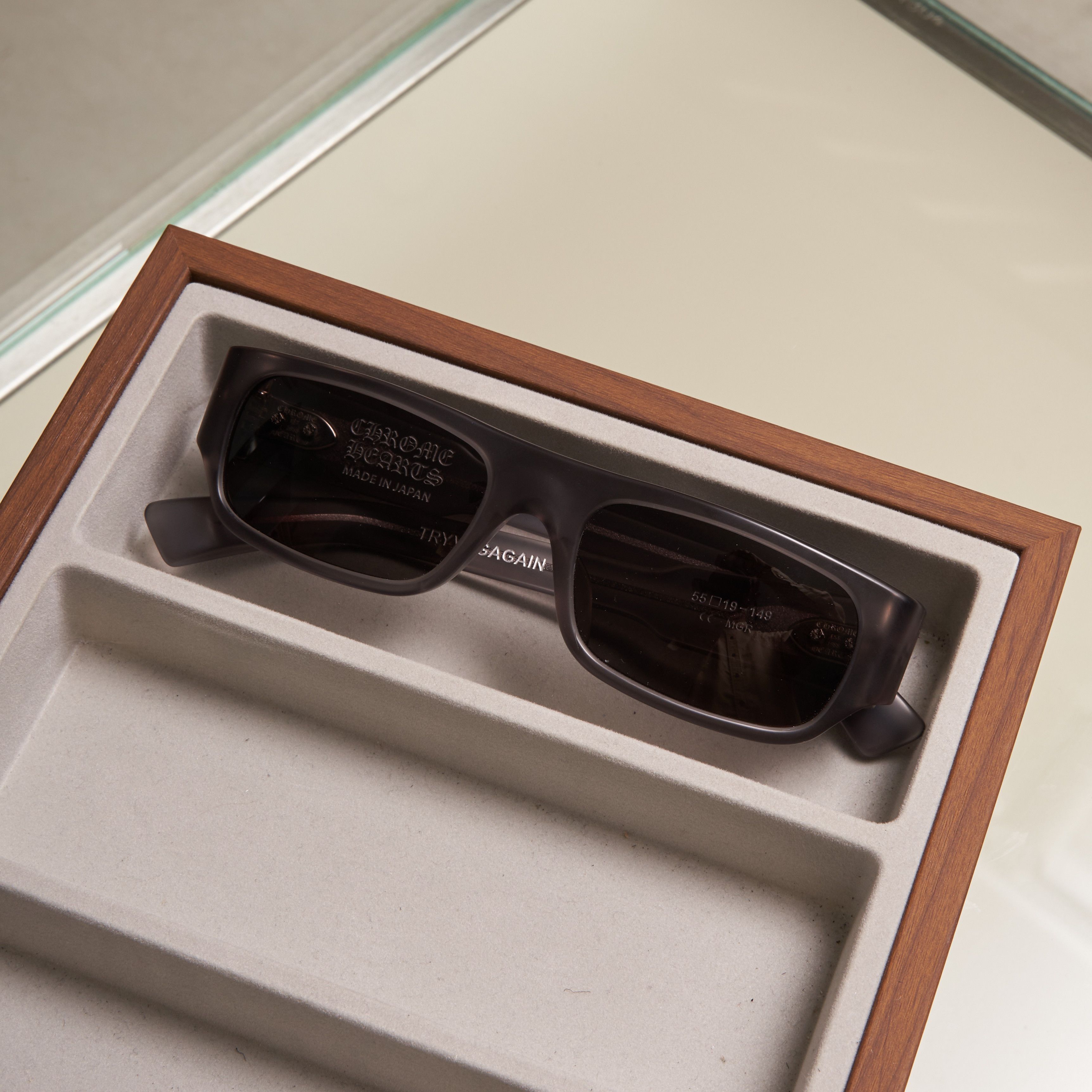 Chrome Hearts CHROME HEARTS TRYVAGAGAIN Matte Graphite Size ONE SIZE - 2 Thumbnail
