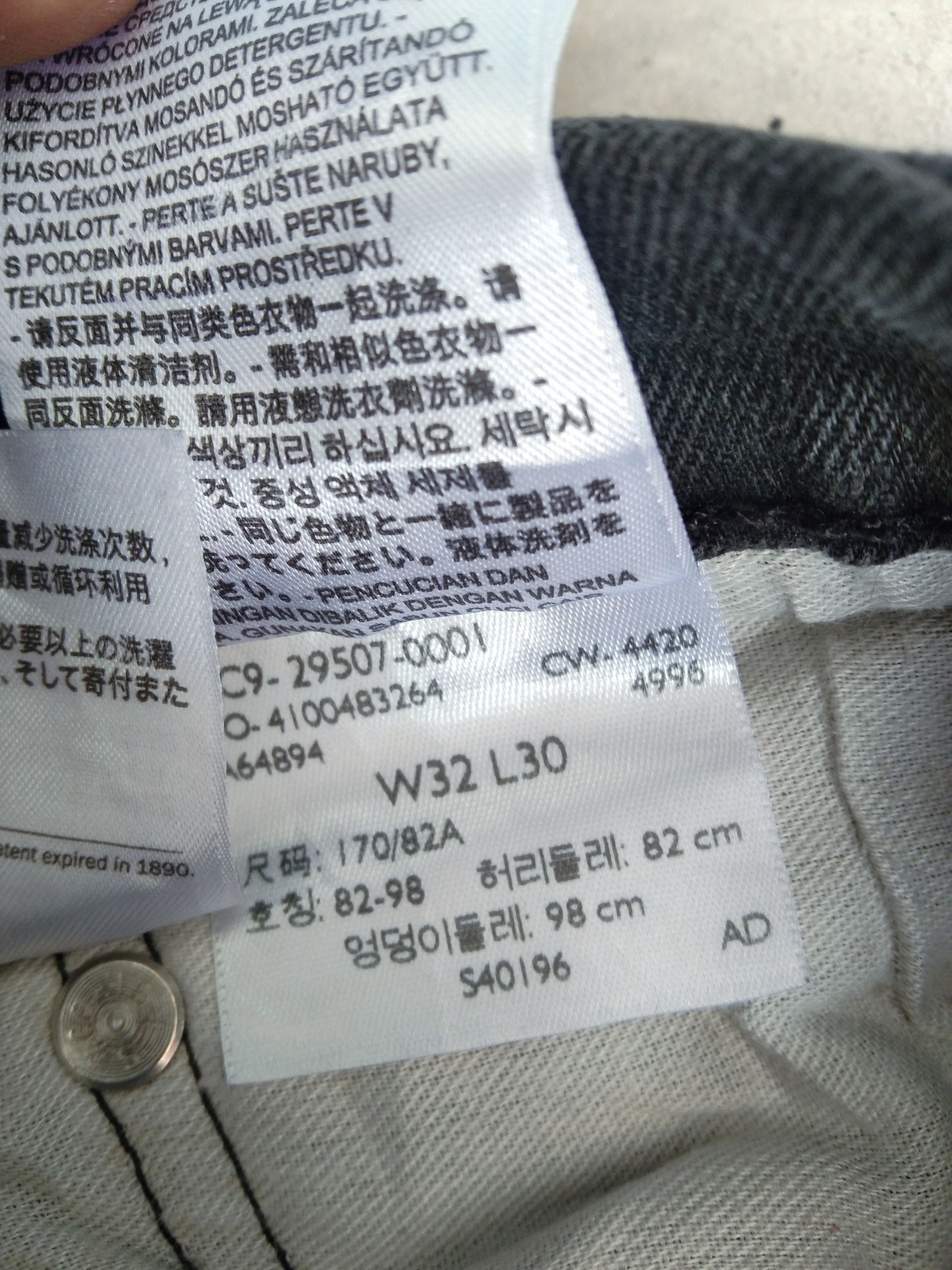 Levi's Vintage Levi's Jeans 502 Black Denim 32x29 Size US 32 / EU 48 - 6 Thumbnail