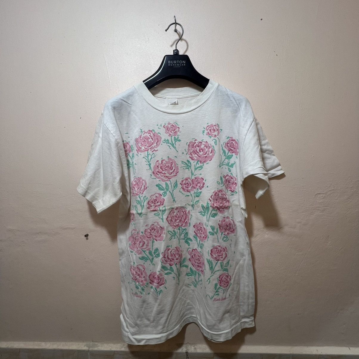 White's Boots 2.7 Muscle Beach flower vtg shirt USA Size US M / EU 48-50 / 2 - 1 Thumbnail