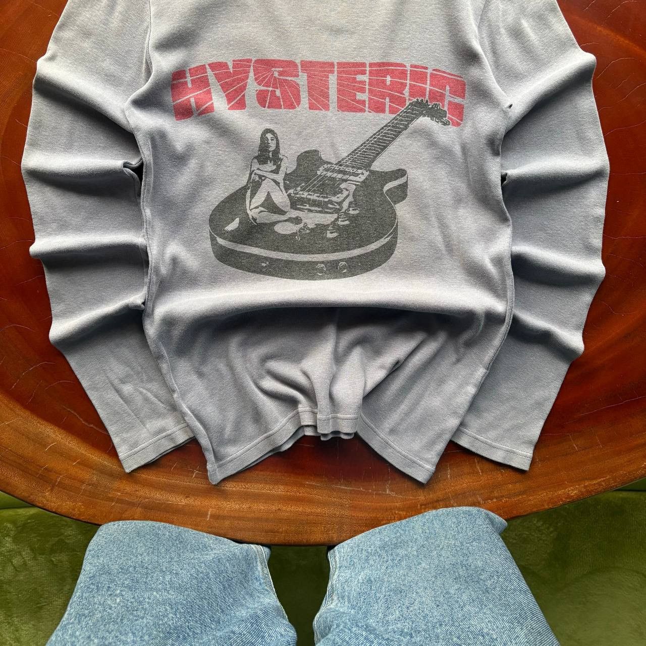 Hysteric Glamour 90s Hysteric Glamour Sexy Girl On Guitar Longsleeve Size US S / EU 44-46 / 1 - 4 Thumbnail