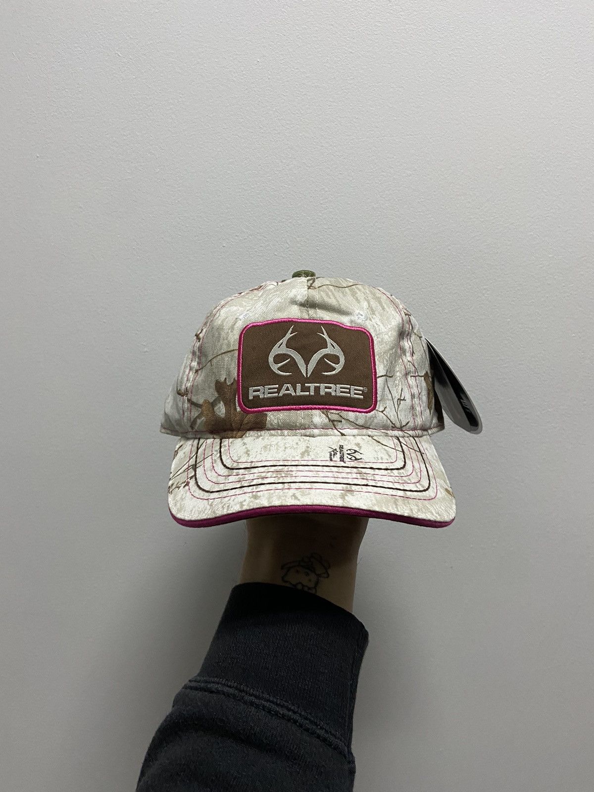 Realtree × Vintage Realtree Cap Vintage box Logo Skate Y2K Style Size ONE SIZE - 2 Thumbnail