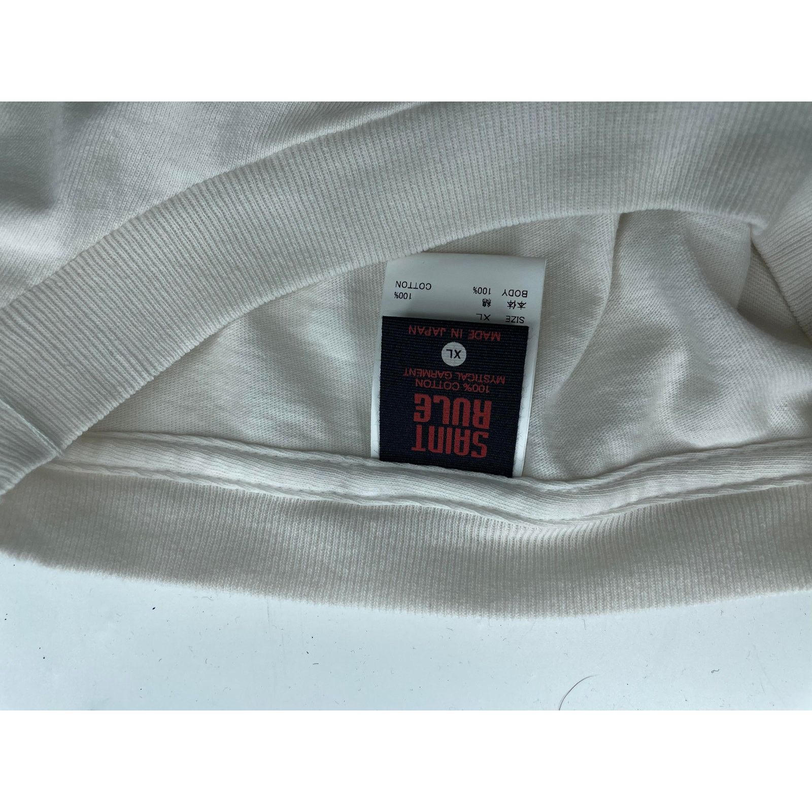 Saint Michael Saint Michael 'Evangelion' White Tee Size US XL / EU 56 / 4 - 3 Thumbnail
