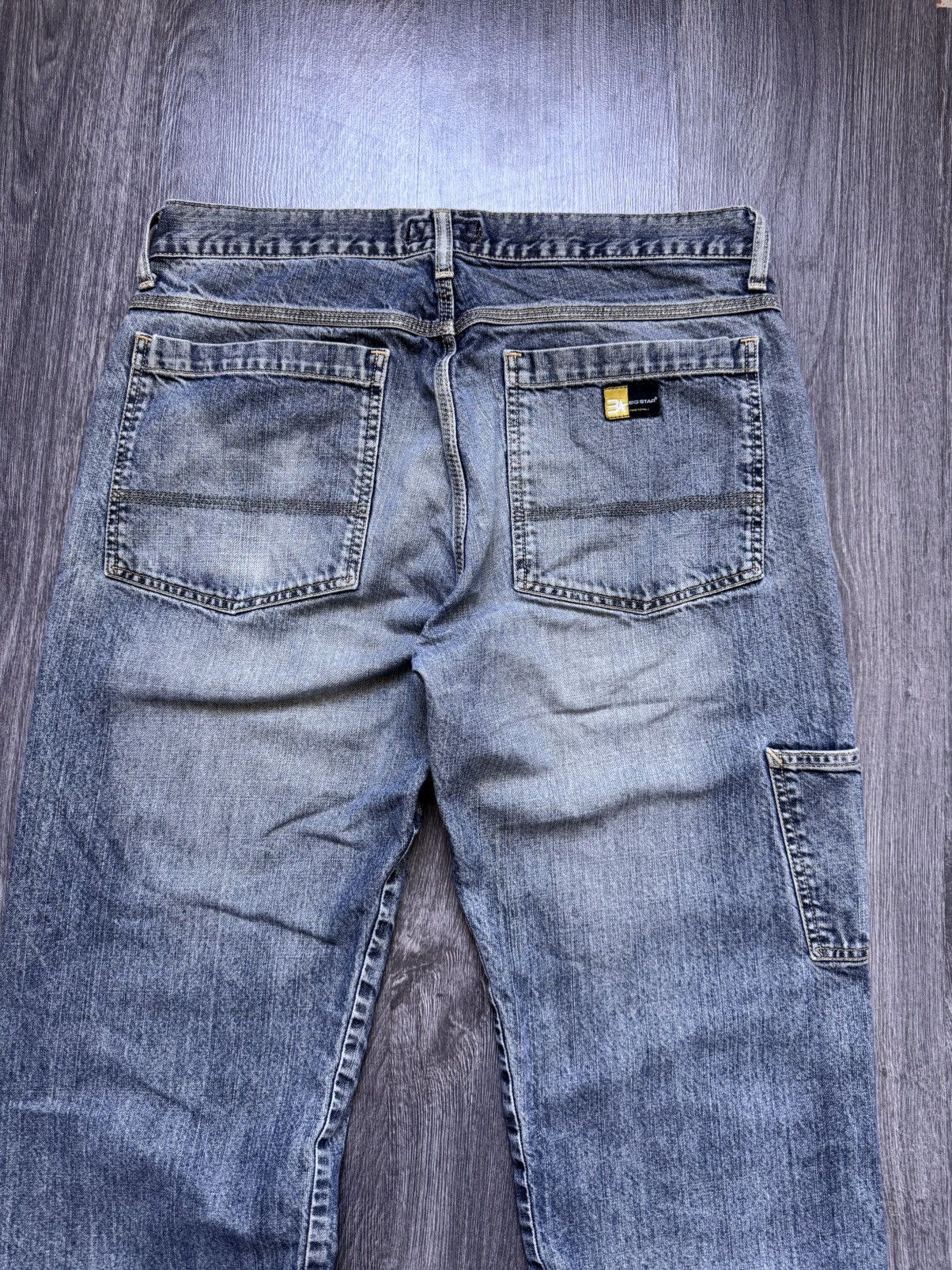 Big Star × Vintage Y2K Vintage Big Star Workwear Denim Rap Pants Size US 34 / EU 50 - 7 Thumbnail