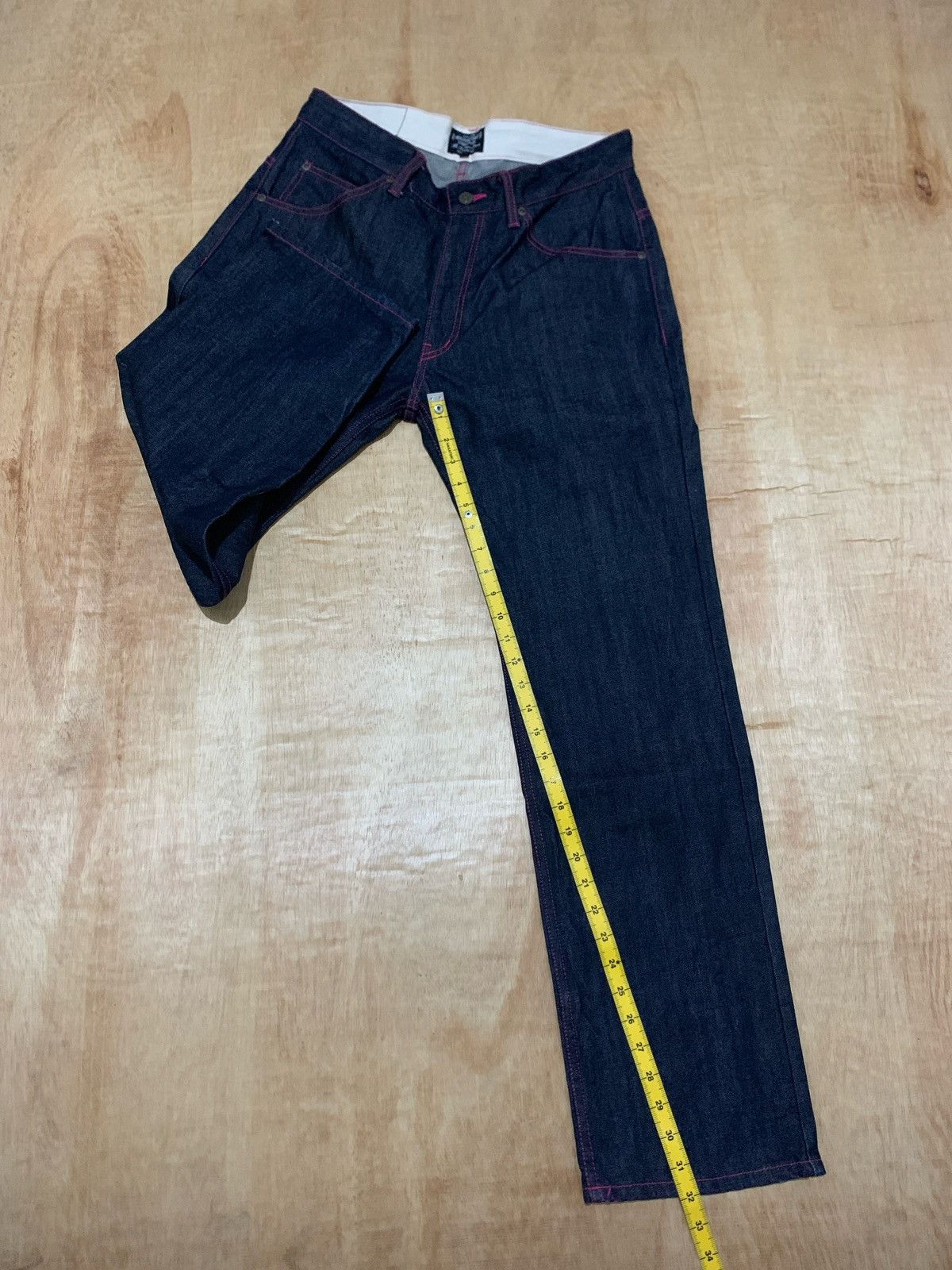 Hysteric Glamour × Japanese Brand Monitor Supply Union Made Denim Jeans Size US 32 / EU 48 - 13 Thumbnail
