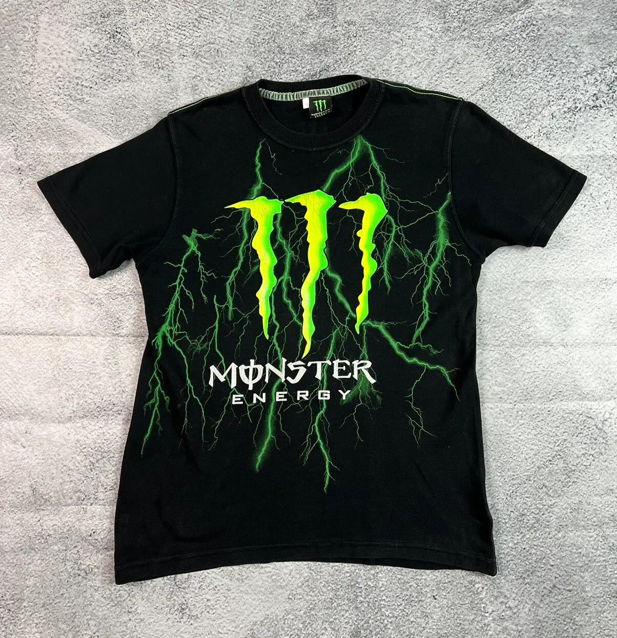 Vintage Monster energy big logo T-shirt Size US M / EU 48-50 / 2 - 1 Thumbnail