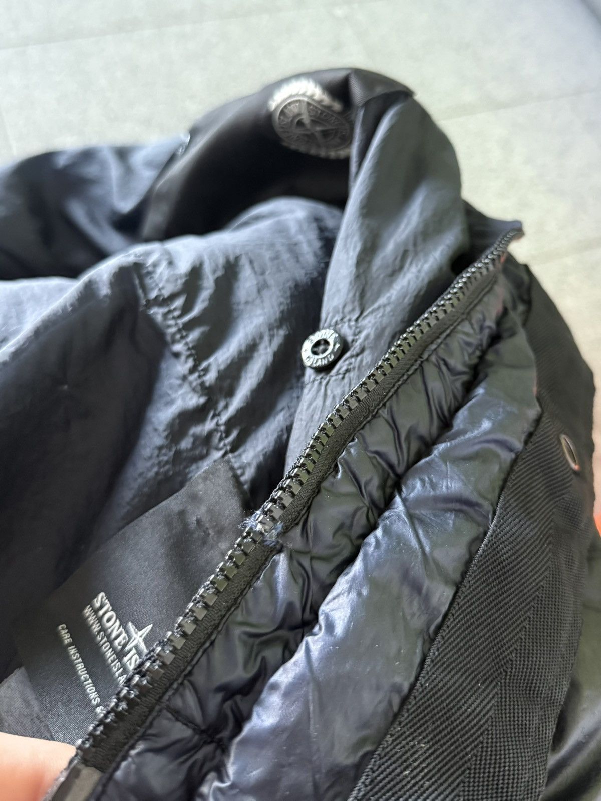 Stone Island 00s Stone Island Rare Puffer Vintage Jacket Drill Streetwear Size US L / EU 52-54 / 3 - 19 Thumbnail