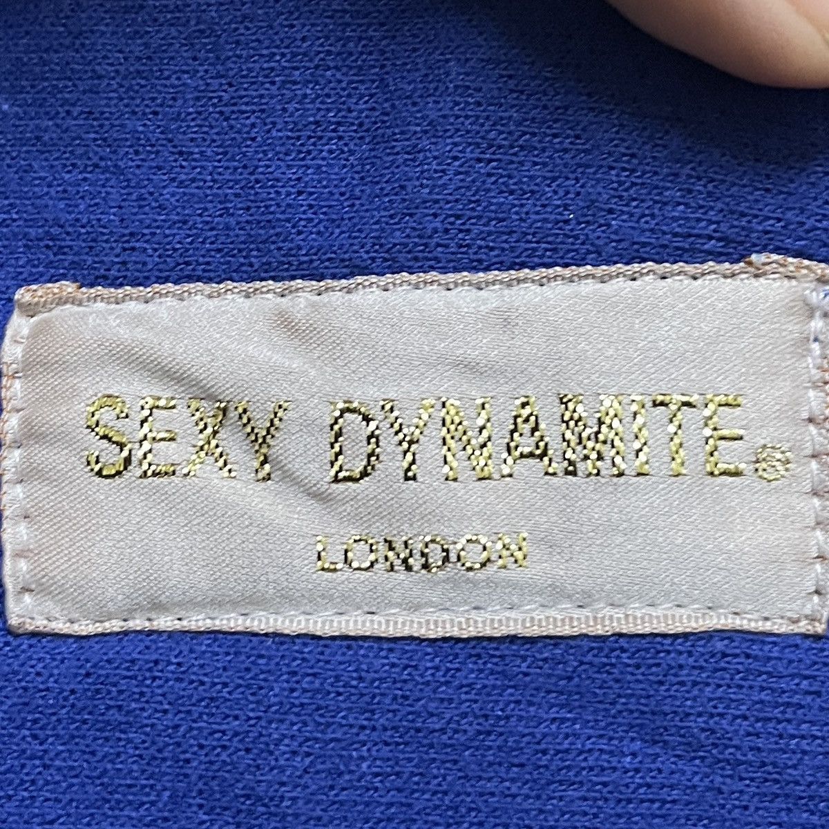 Seditionaries × Vintage Very Rare Vintage Sexy Dynamite Jackie Brown Hoodie 1990s Size US S / EU 44-46 / 1 - 9 Thumbnail