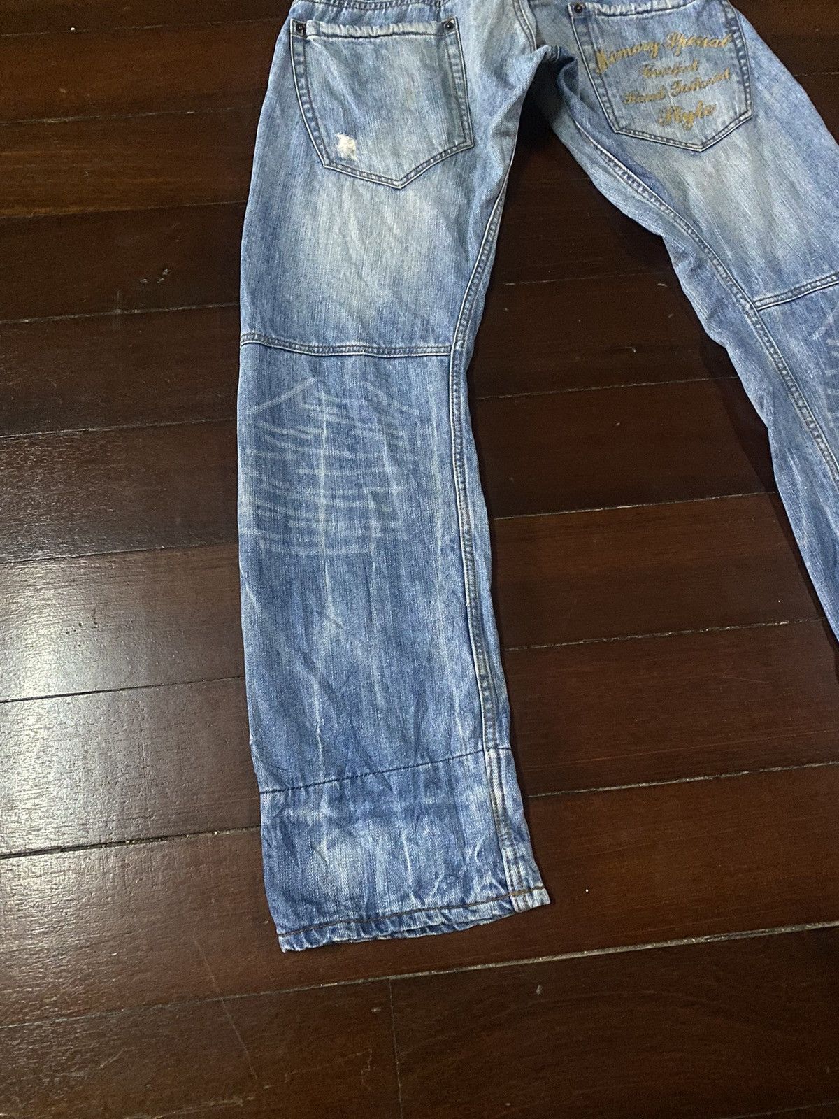 PPFM FIRE 🔥 MEMORY SPECIAL Double Waist Seditionaries Jeans Size US 33 - 12 Thumbnail