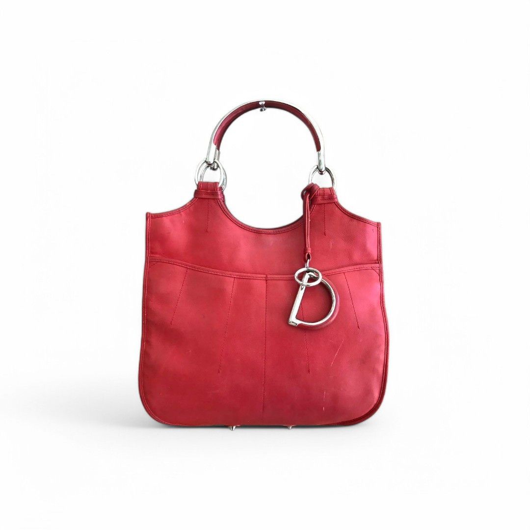 Dior Dior - Handbag Shoulder Bag Leather Nappa Vintage Charm Size ONE SIZE - 1 Thumbnail