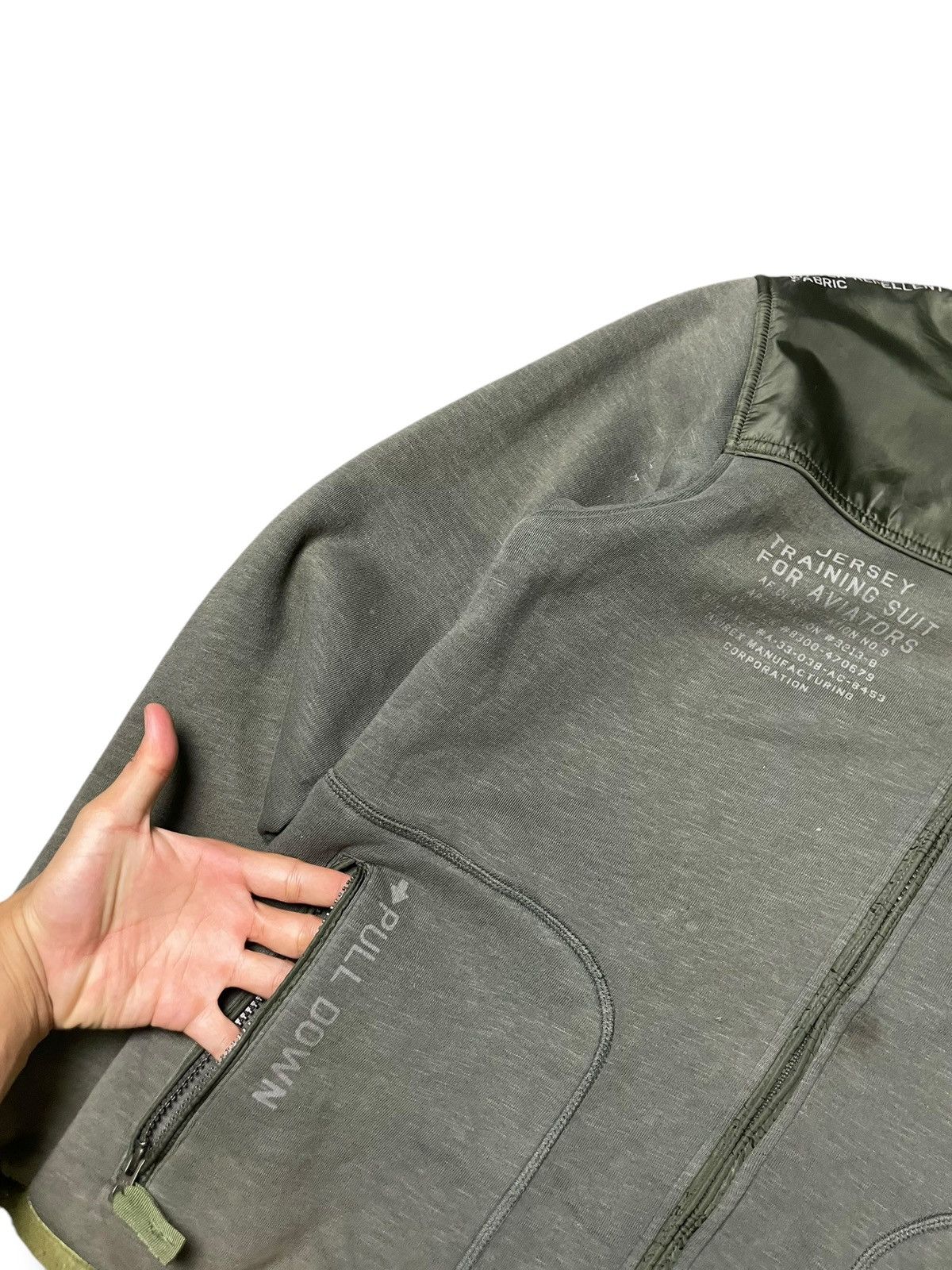 Avirex × Japanese Brand × Vintage Vintage AVIREX U.S.A Aerodome Zipper Jacket (82) Size US XL / EU 56 / 4 - 5 Thumbnail