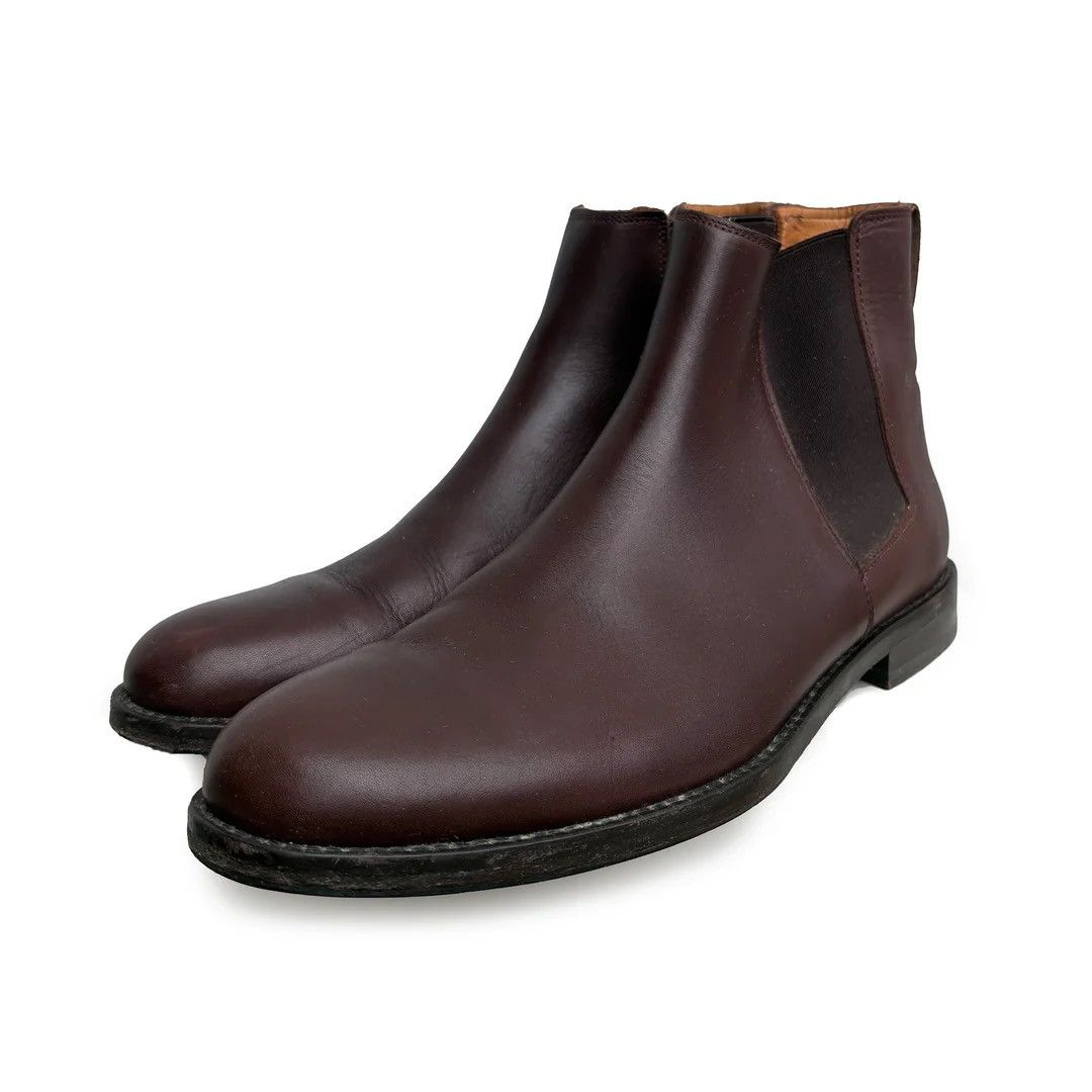 Cos COS Chelsea Brown Leather 43 9.5 Like New Ankle Boots Size US 9.5 / EU 42-43 - 1 Thumbnail