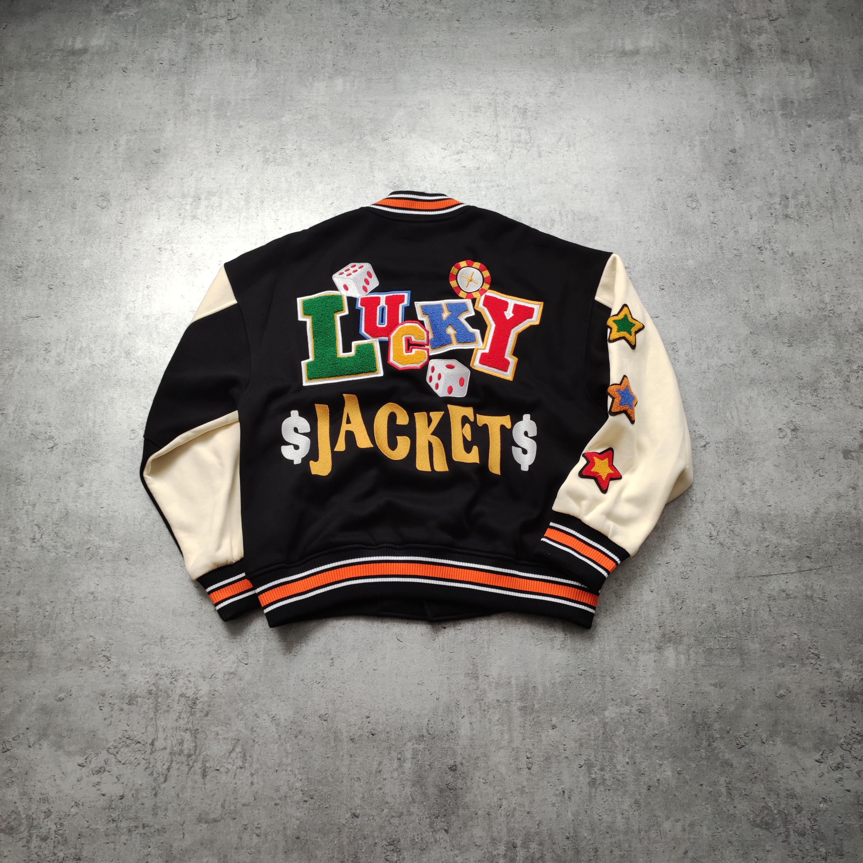 Other RARE New Wave Street Culture $ Lucky Jacket $ Varsity Jacket Size US L / EU 52-54 / 3 - 1 Thumbnail