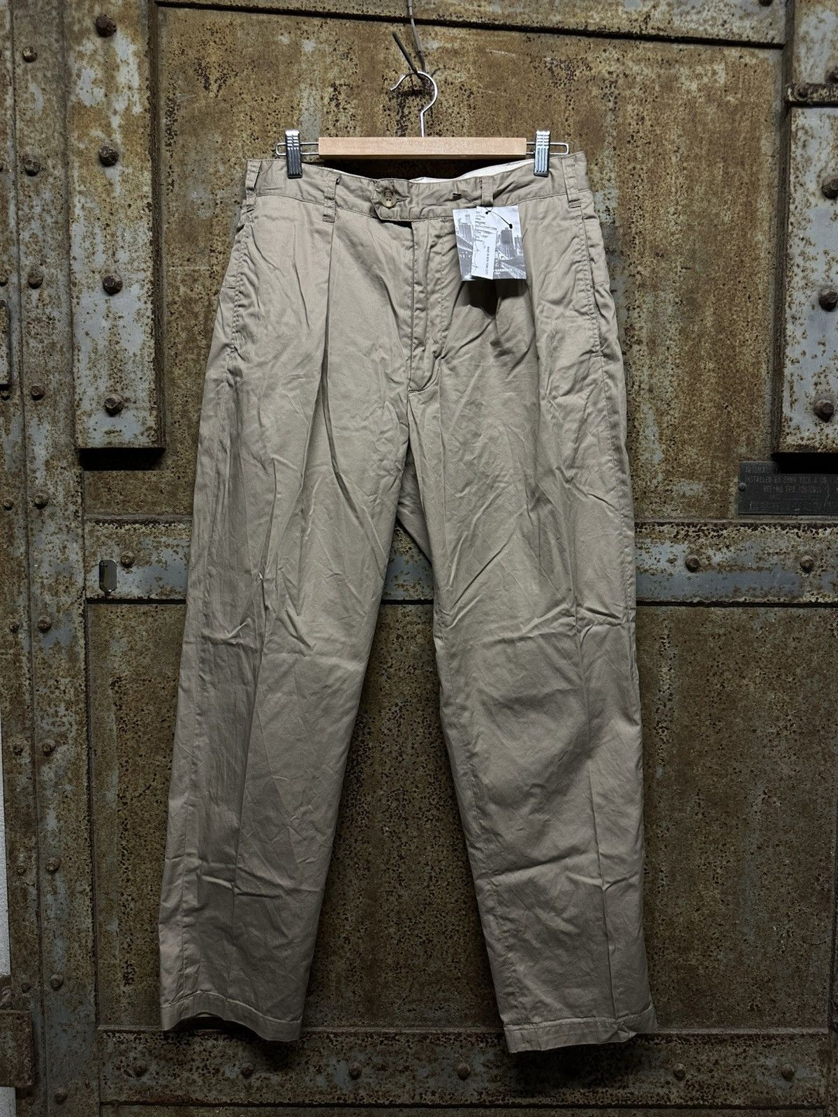 Engineered Garments Engineered Garments CARLYLE PANT KHAKI CHINO TWILL Size US 32 / EU 48 - 1 Thumbnail