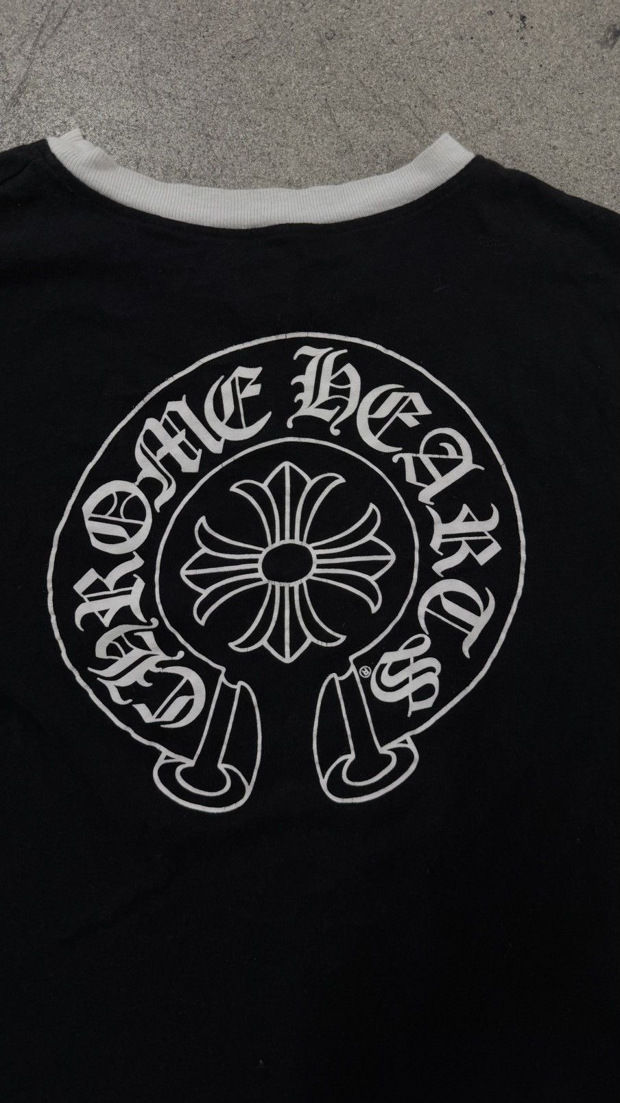 Chrome Hearts Chrome Hearts Horseshoe Logo Ringer T-Shirt Size US XS / EU 42 / 0 - 4 Thumbnail
