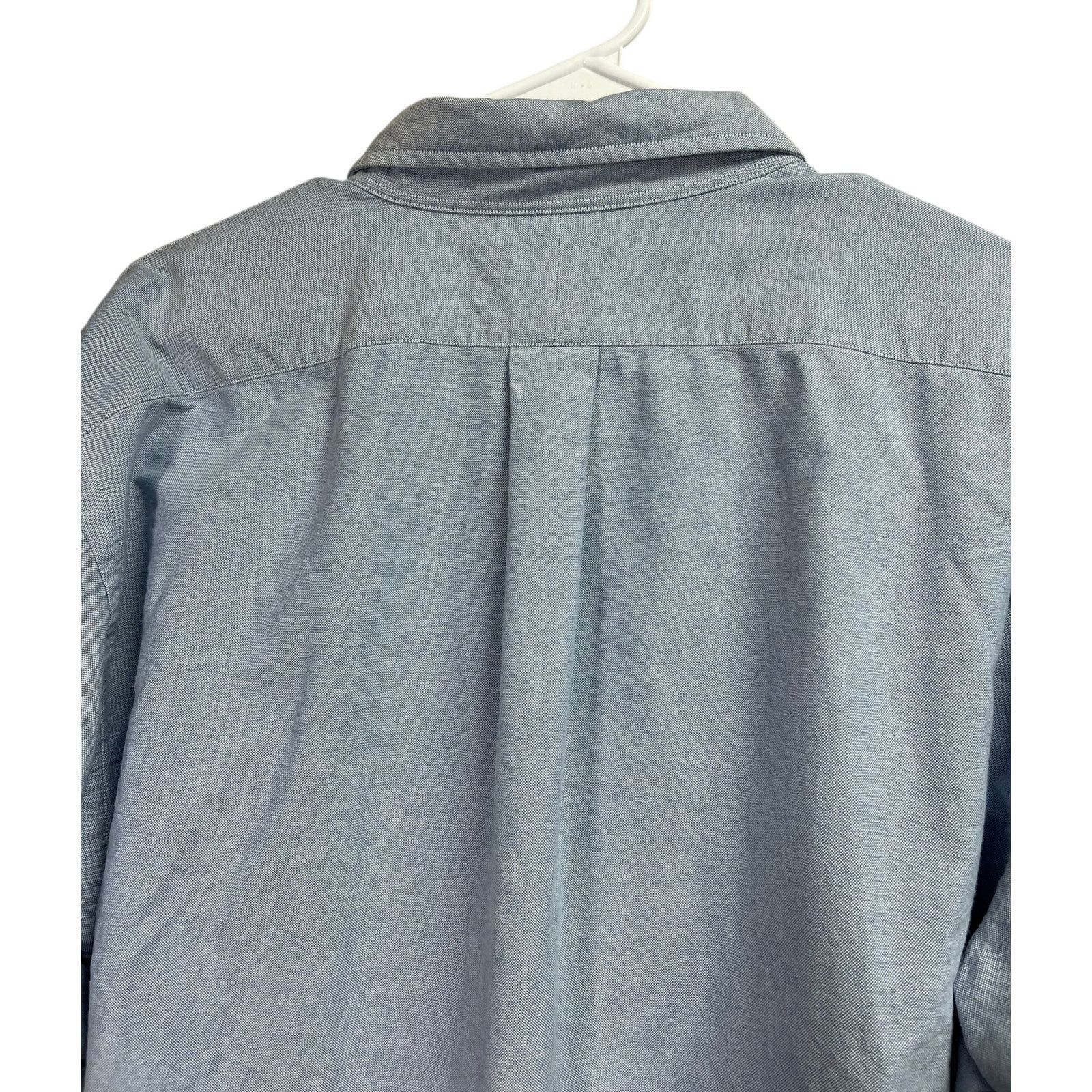 Ralph Lauren Ralph Lauren Vintage Blue Oxford Embroidered Logo Size 14 Size US L / EU 52-54 / 3 - 8 Thumbnail