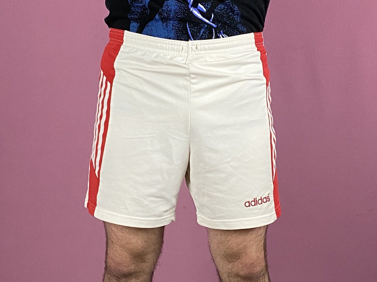 Adidas × Vintage 90s Adidas Vintage Men's Track Shorts - M Size US 32 / EU 48 - 2 Thumbnail