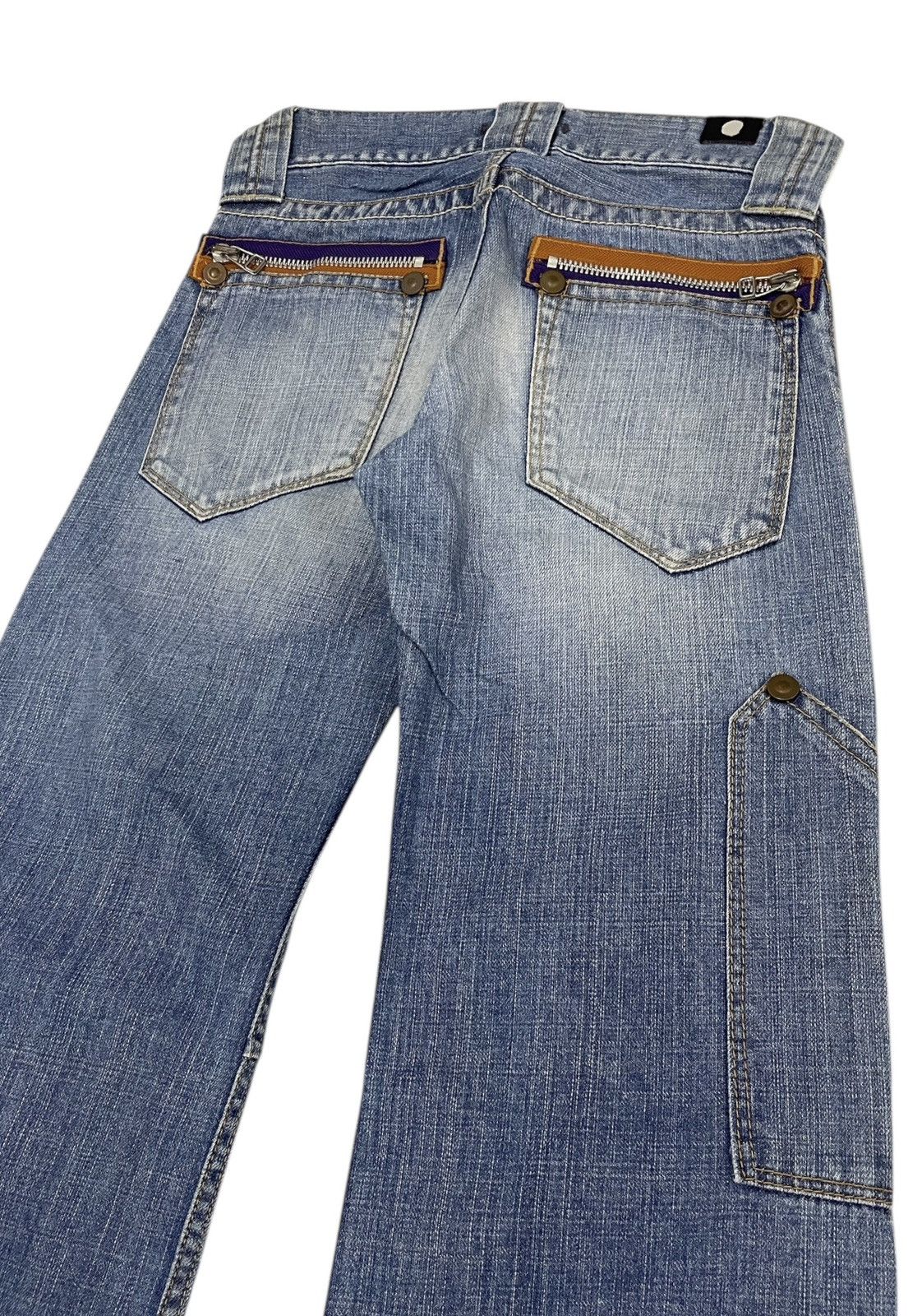 Japanese Brand Vintage BlueWay Union Made Jeans Size US 29 - 6 Thumbnail