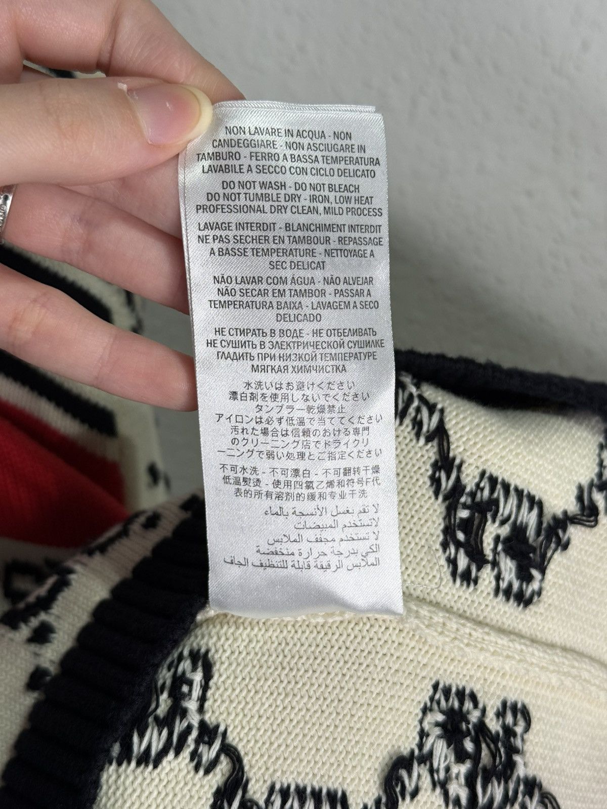 Gucci Gucci GG Logo Striped Knit Sweater Size US XL / EU 56 / 4 - 6 Thumbnail